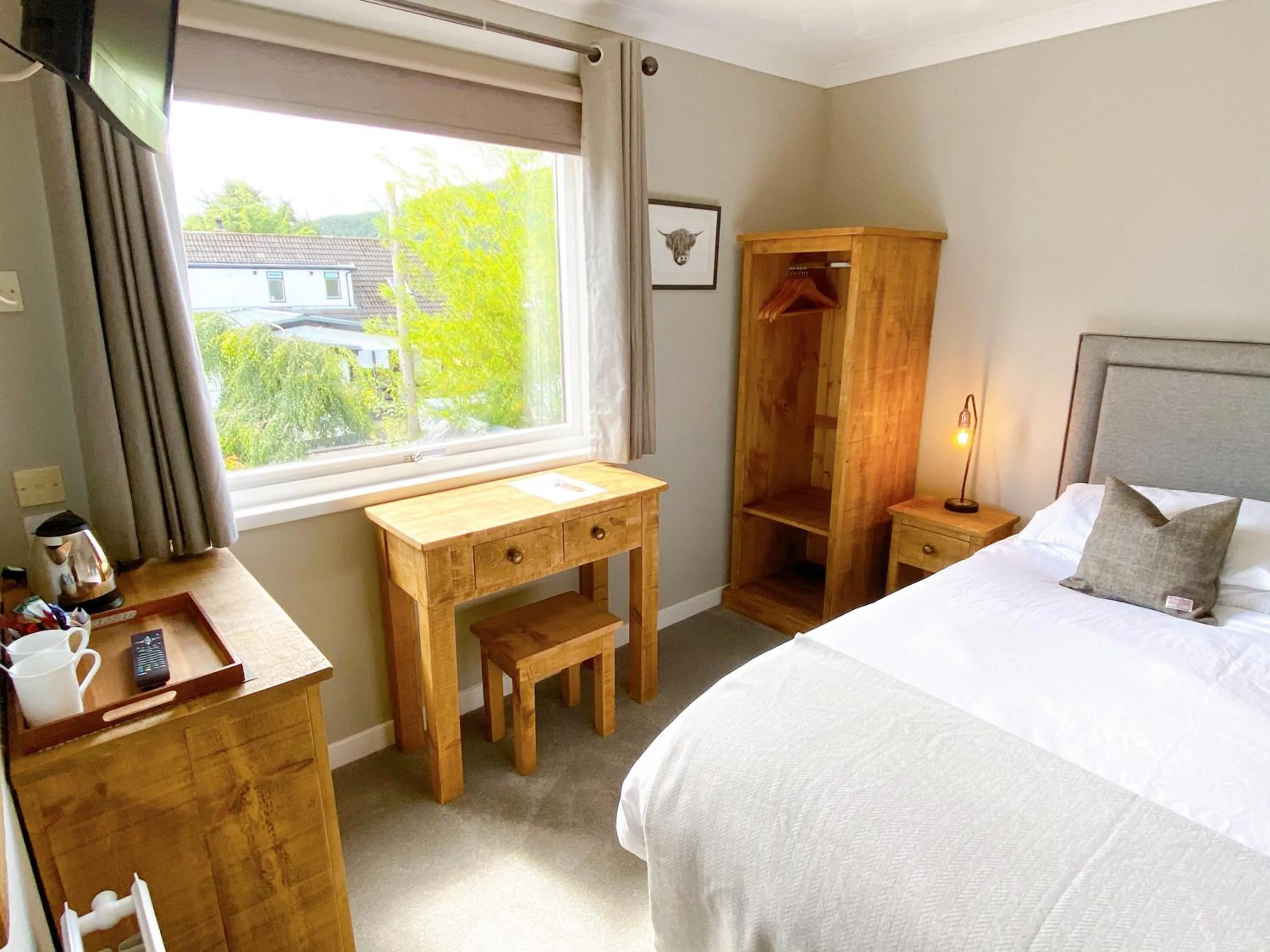 Bed in Cairngorm Guest House