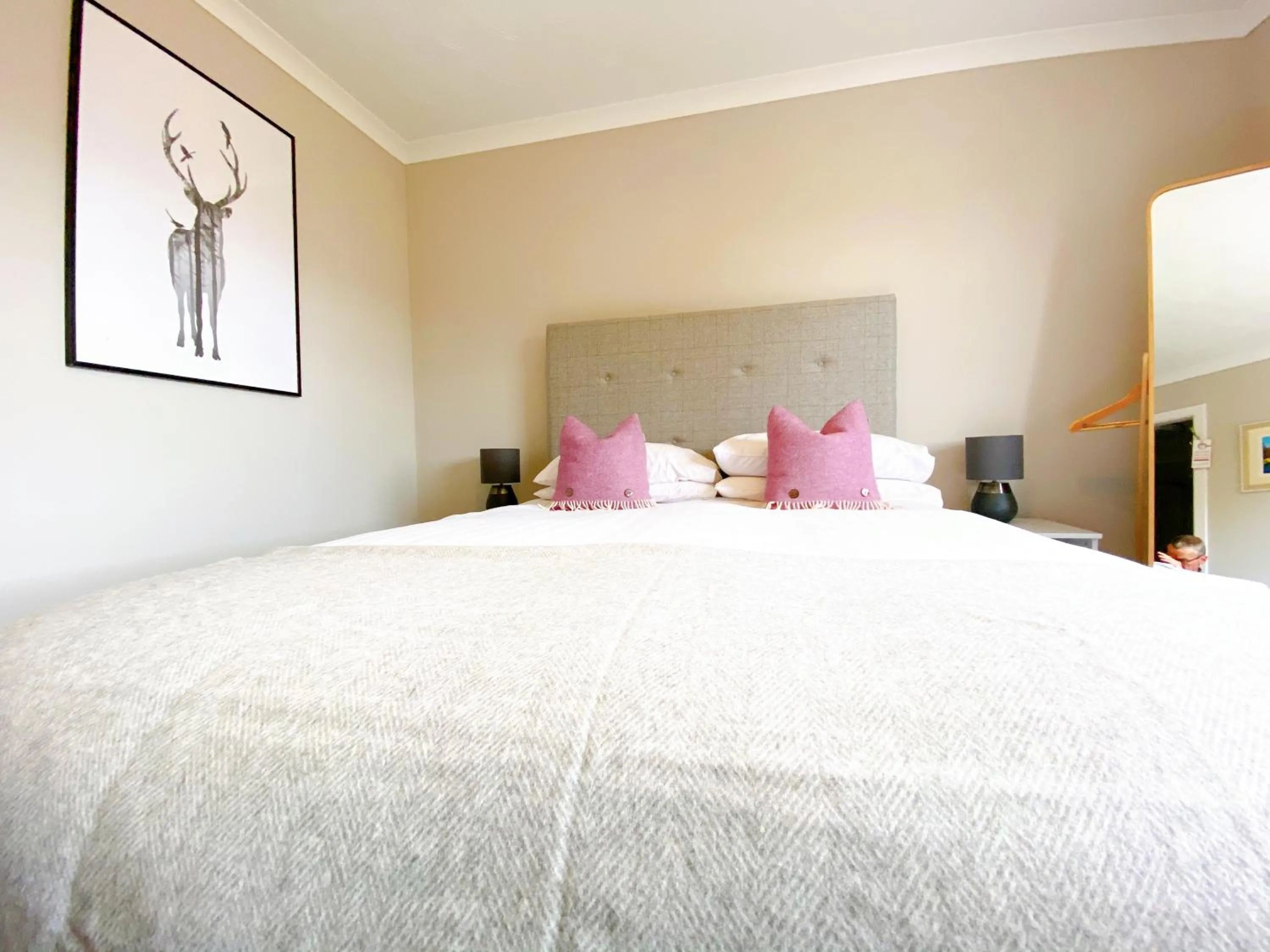 Bed in Cairngorm Guest House