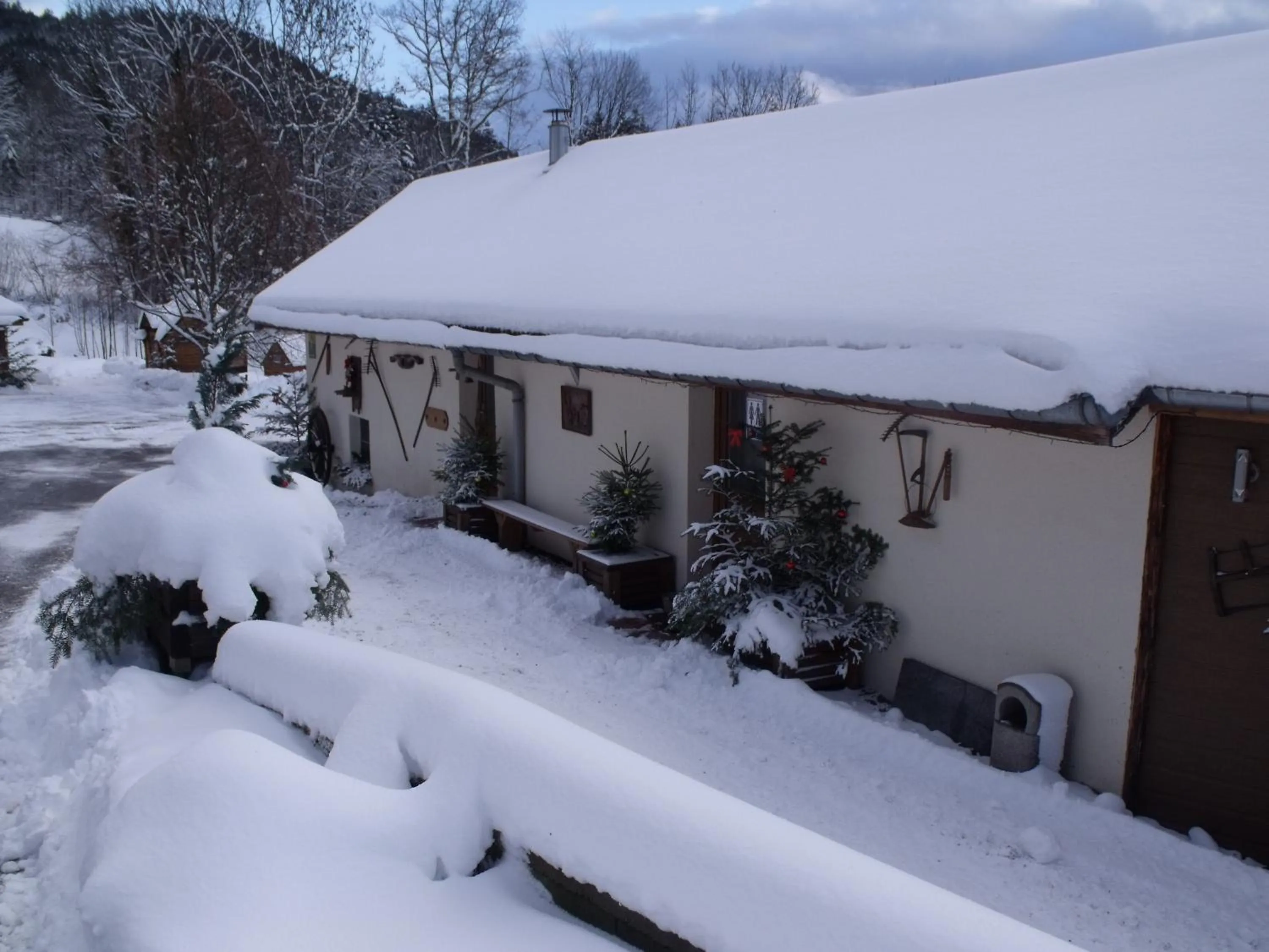 Winter in Le Domaine du Châtelet