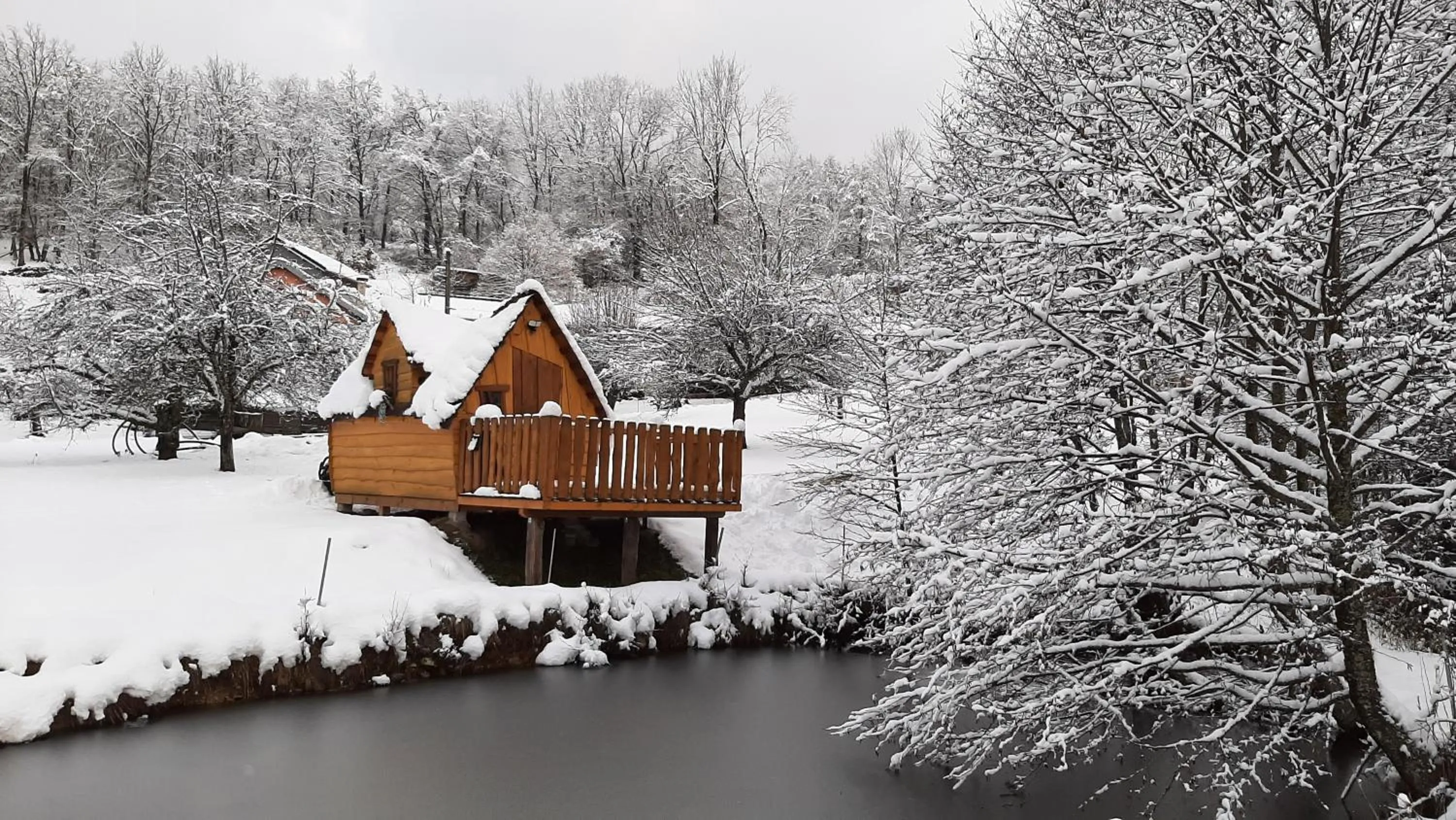 Winter in Le Domaine du Châtelet