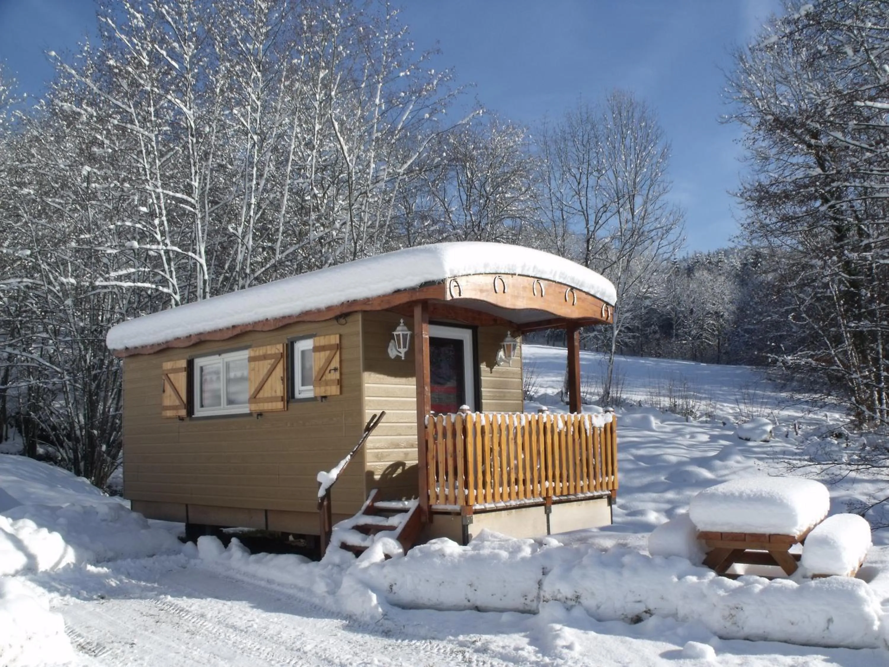 Winter in Le Domaine du Châtelet