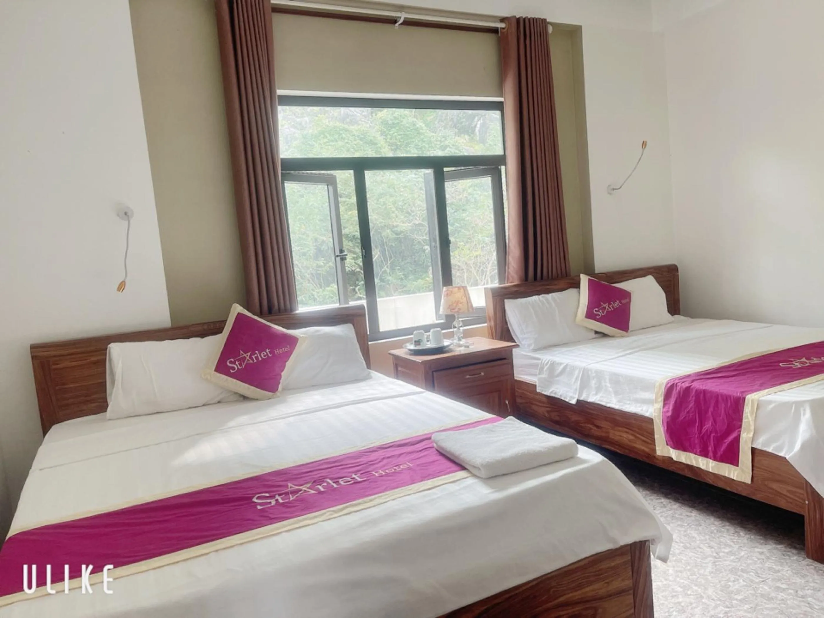 Bed in Starlet Hotel Phong Nha