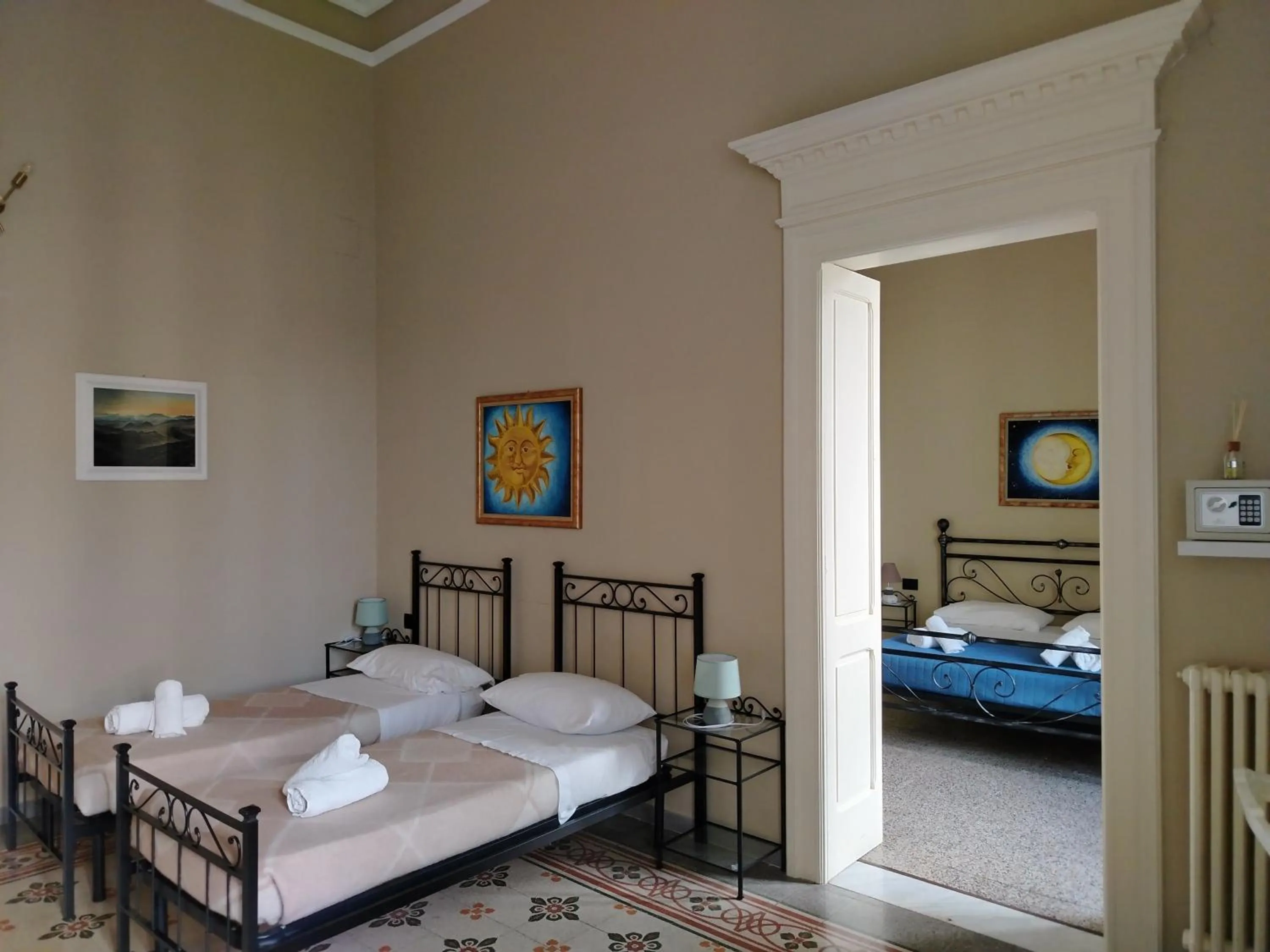 View (from property/room), Bed in iLCastellano - Suites & Apartments