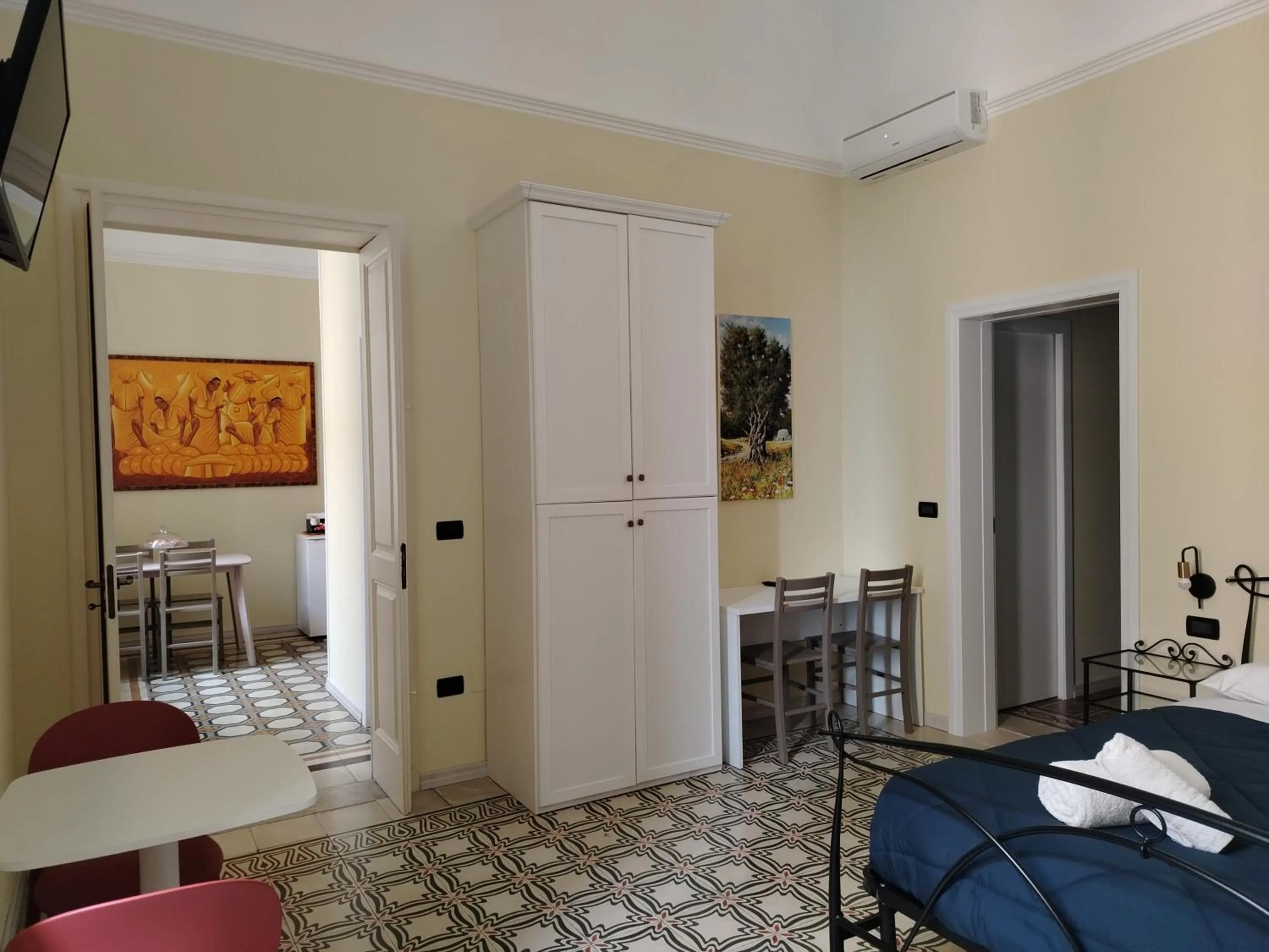 View (from property/room), Bed in iLCastellano - Suites & Apartments