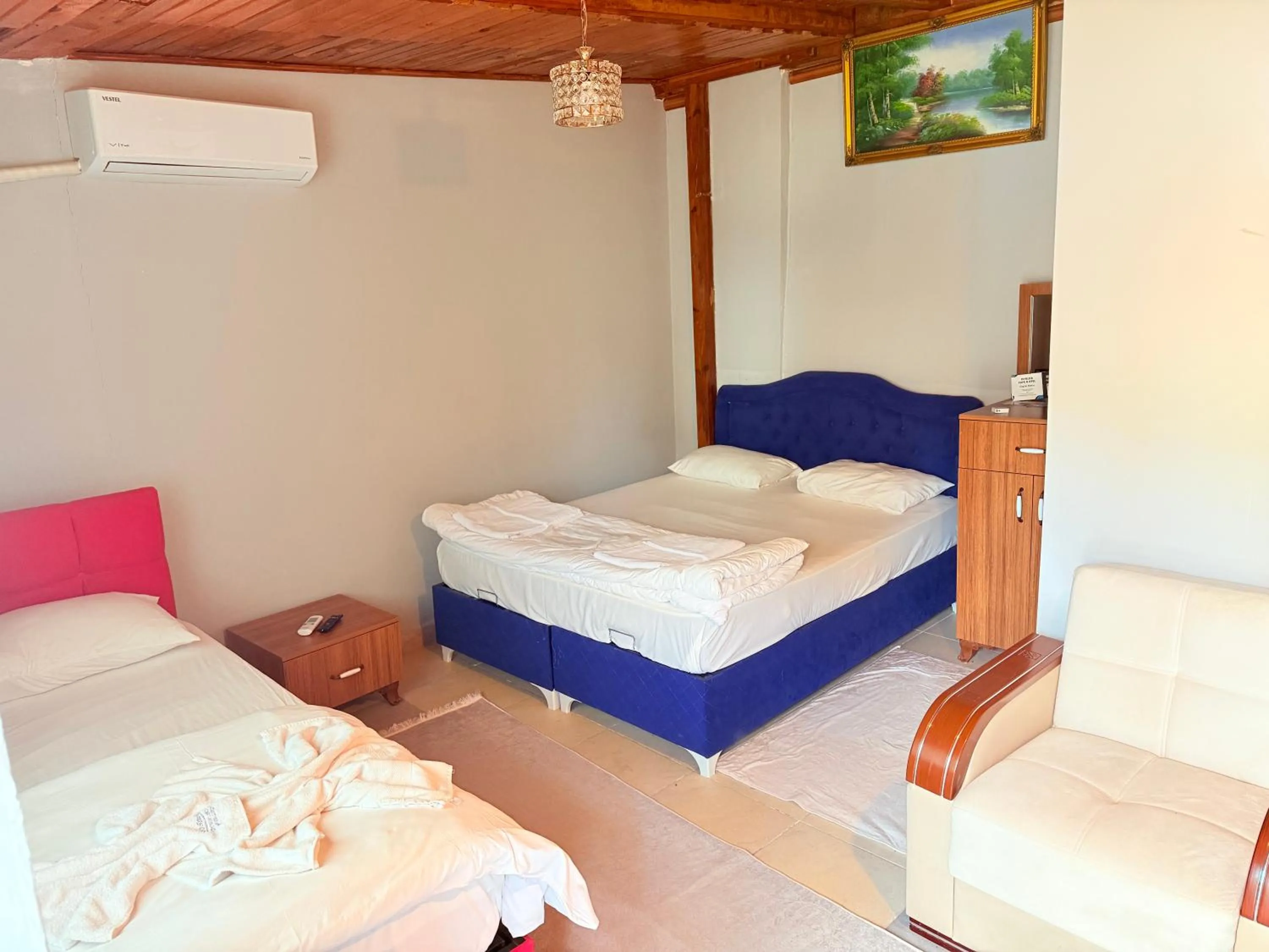 Bed in ÖZ Butik Otel Antik Kent Myrleia