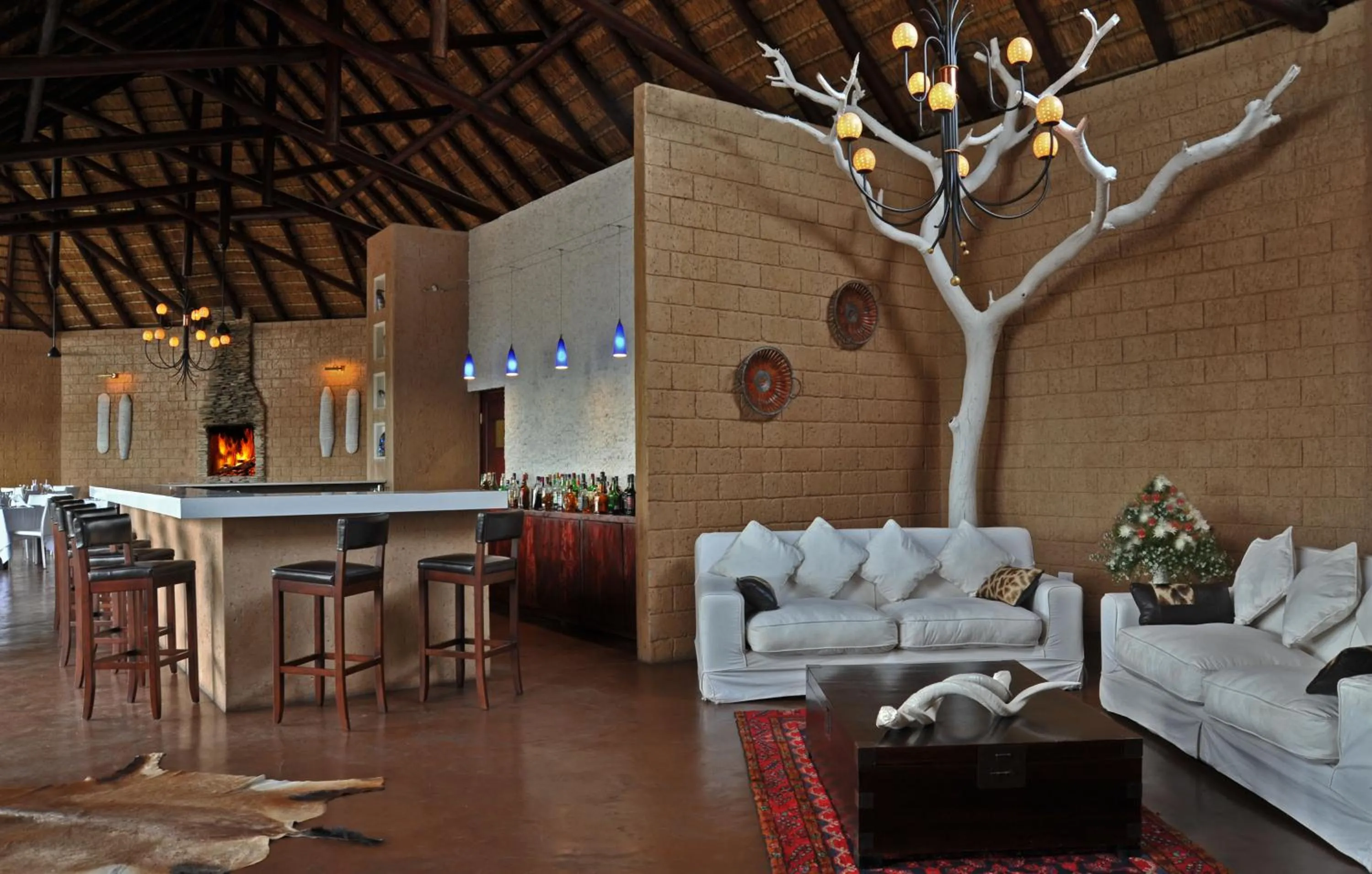 Living room in Zwahili Private Game Lodge & Spa