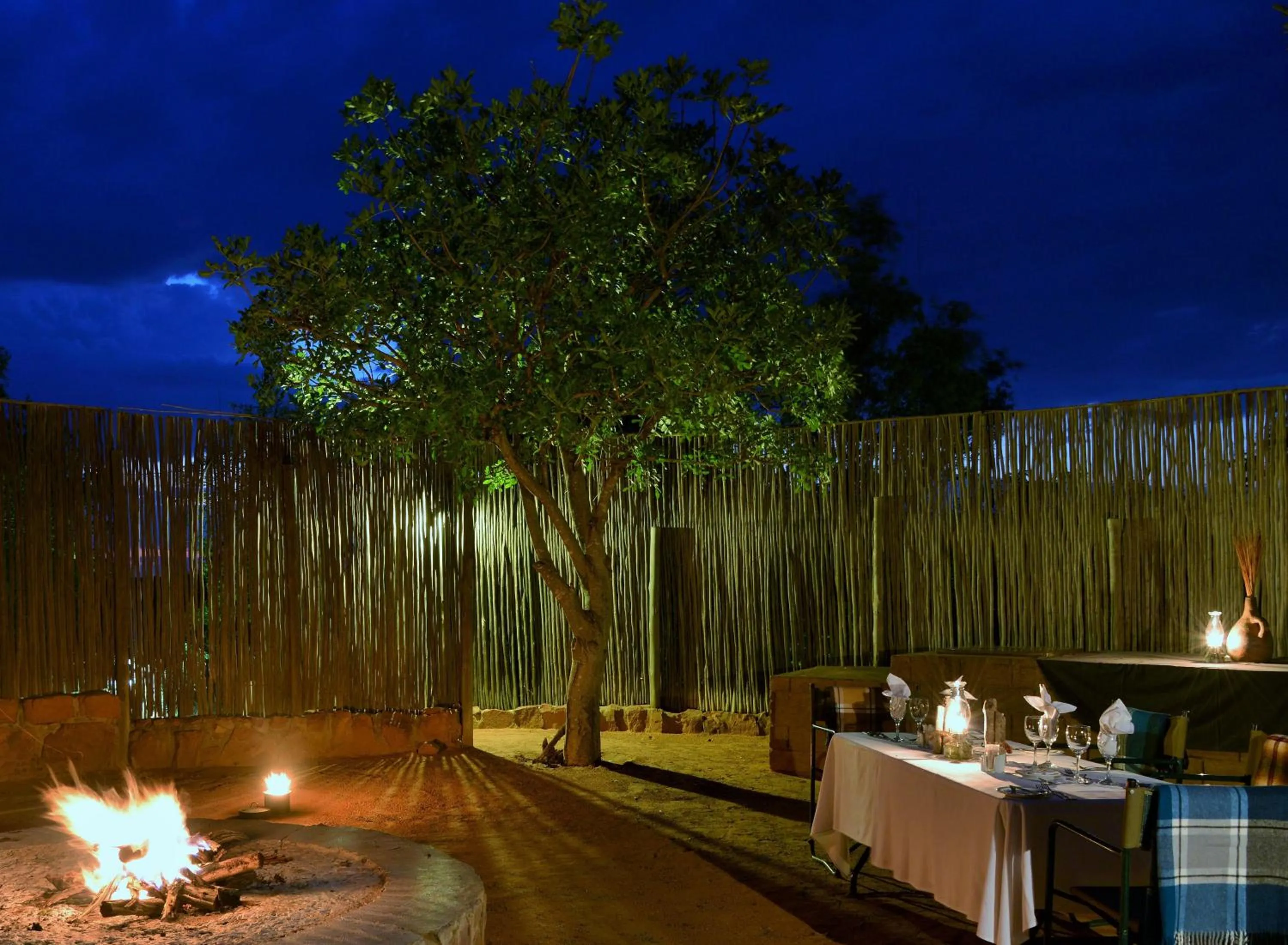 Restaurant/places to eat in Zwahili Private Game Lodge & Spa
