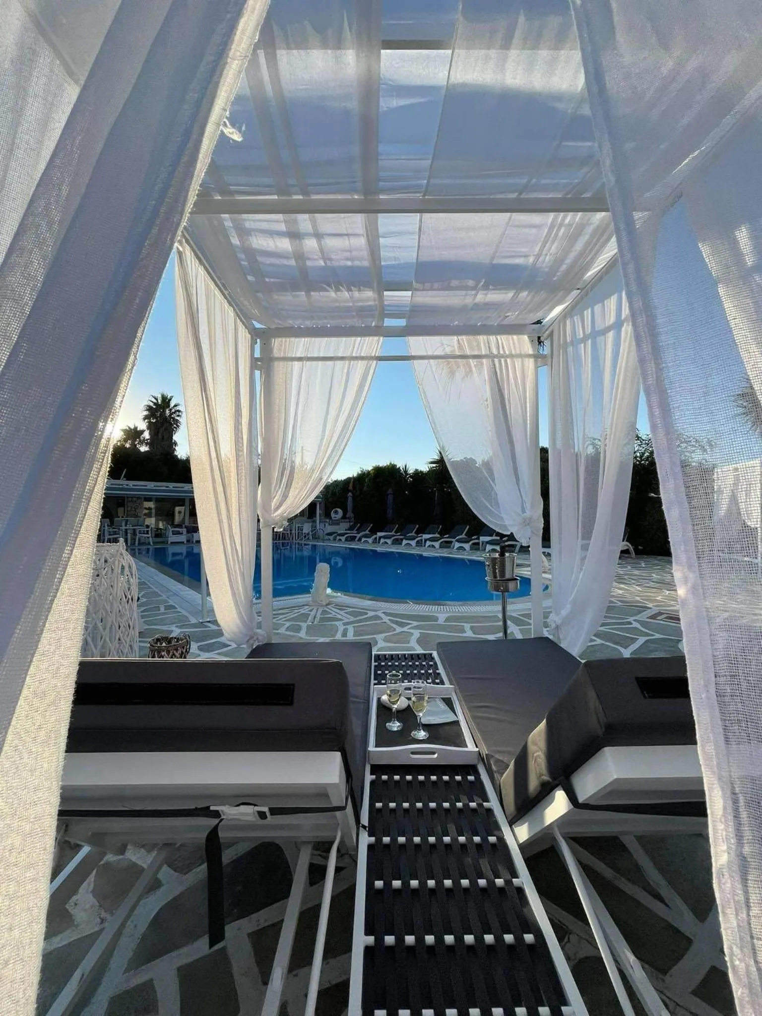 Swimming pool in Zoumis Residence