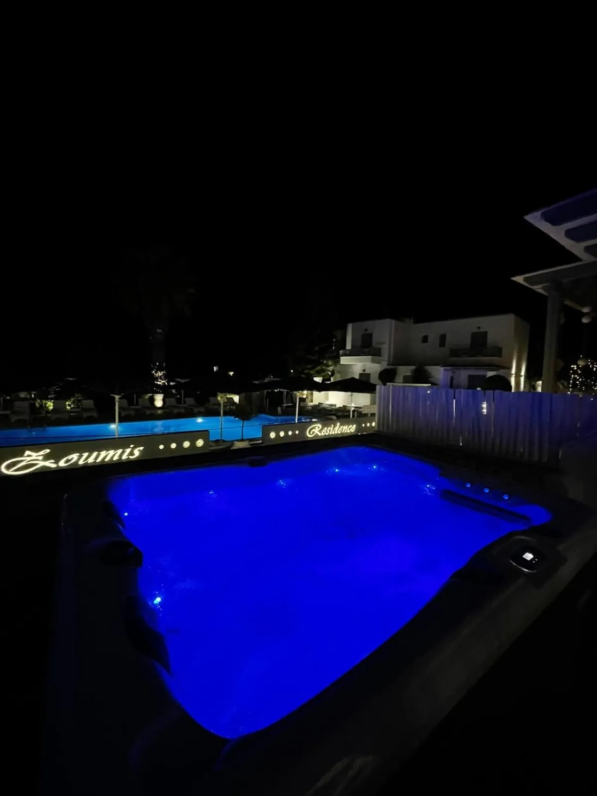 Hot Tub in Zoumis Residence