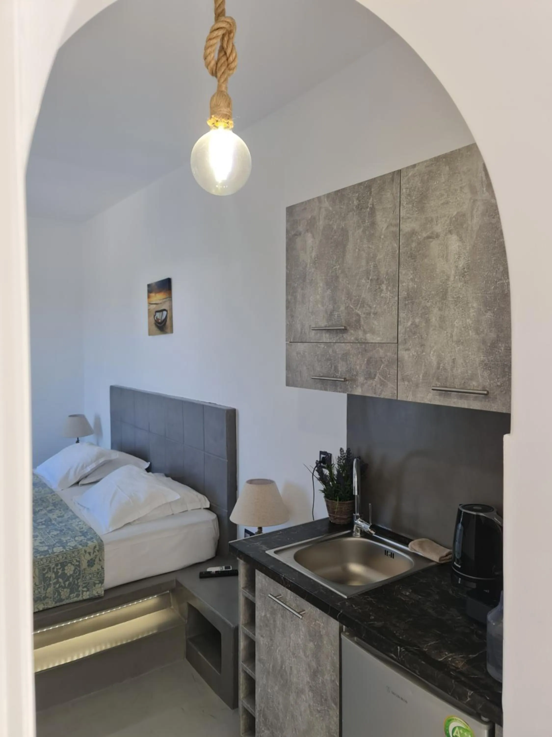 kitchen, Bed in Zoumis Residence