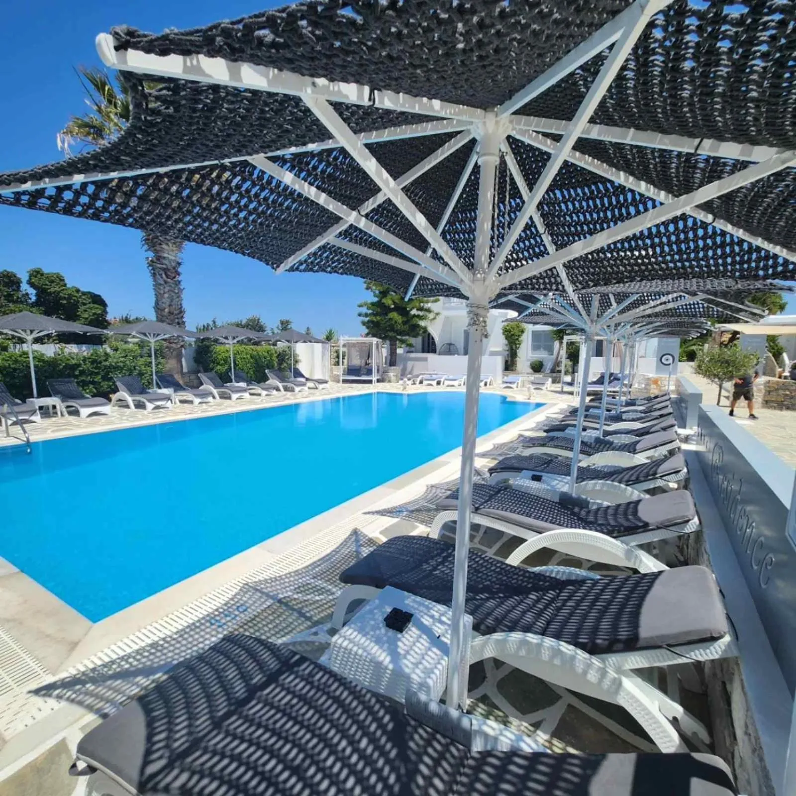 Swimming pool in Zoumis Residence