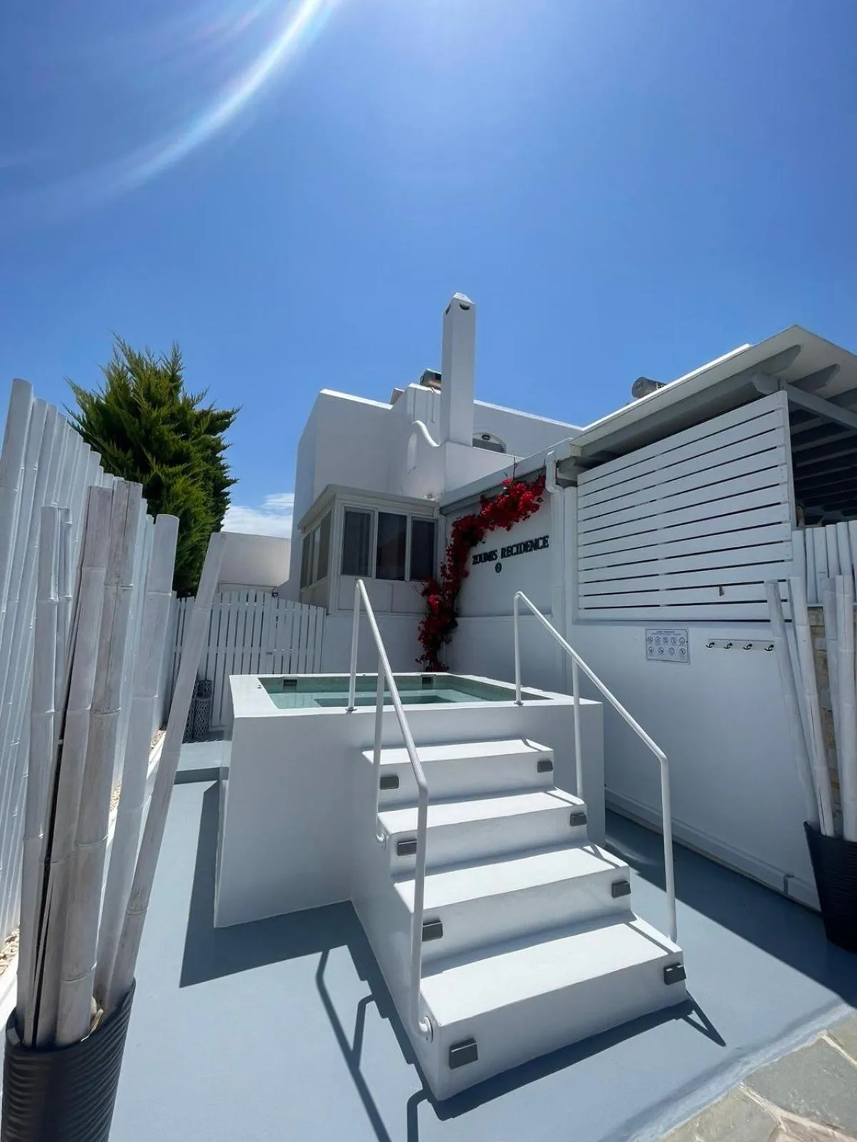 Hot Tub in Zoumis Residence