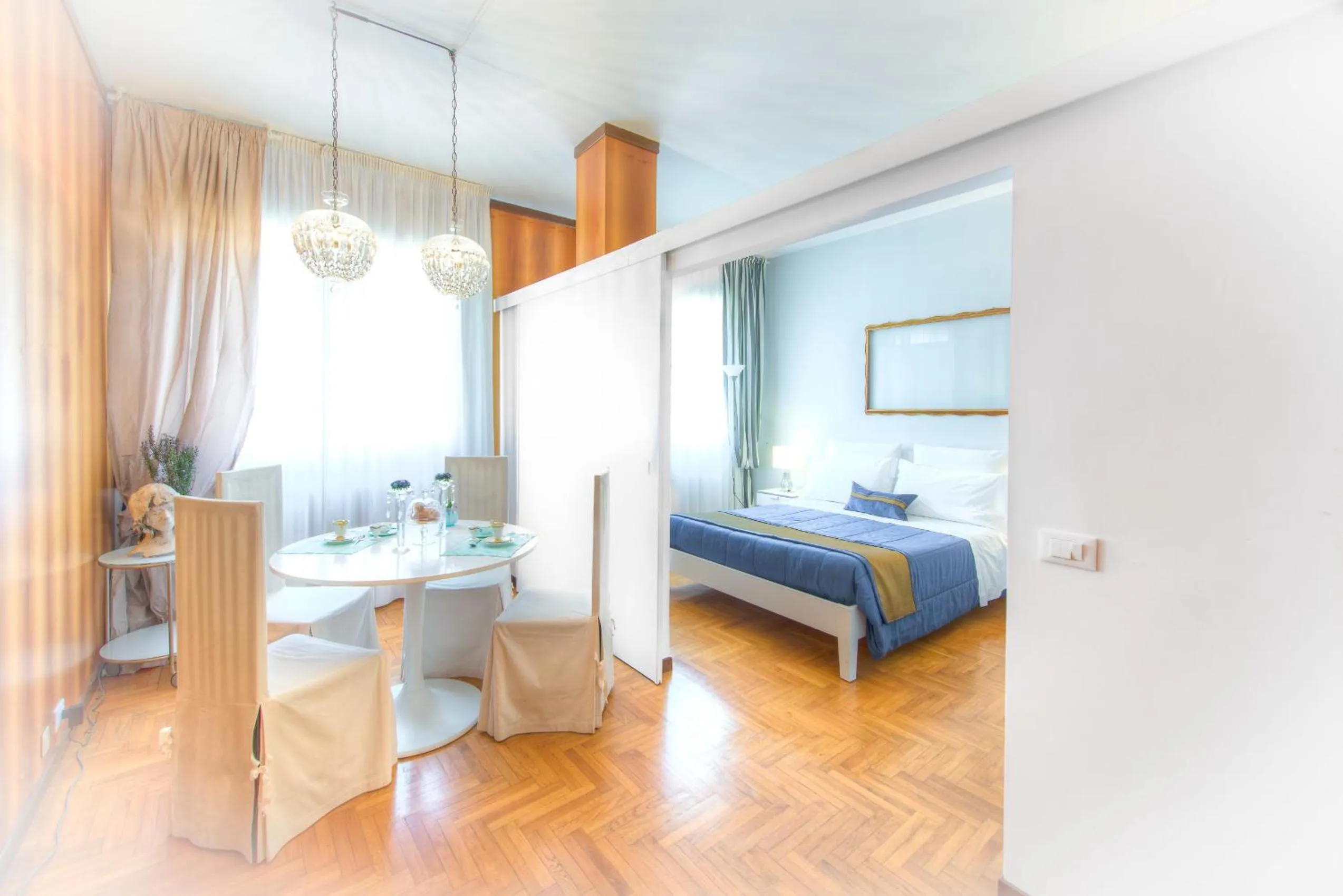 Living room, Bed in B&B San Benedetto