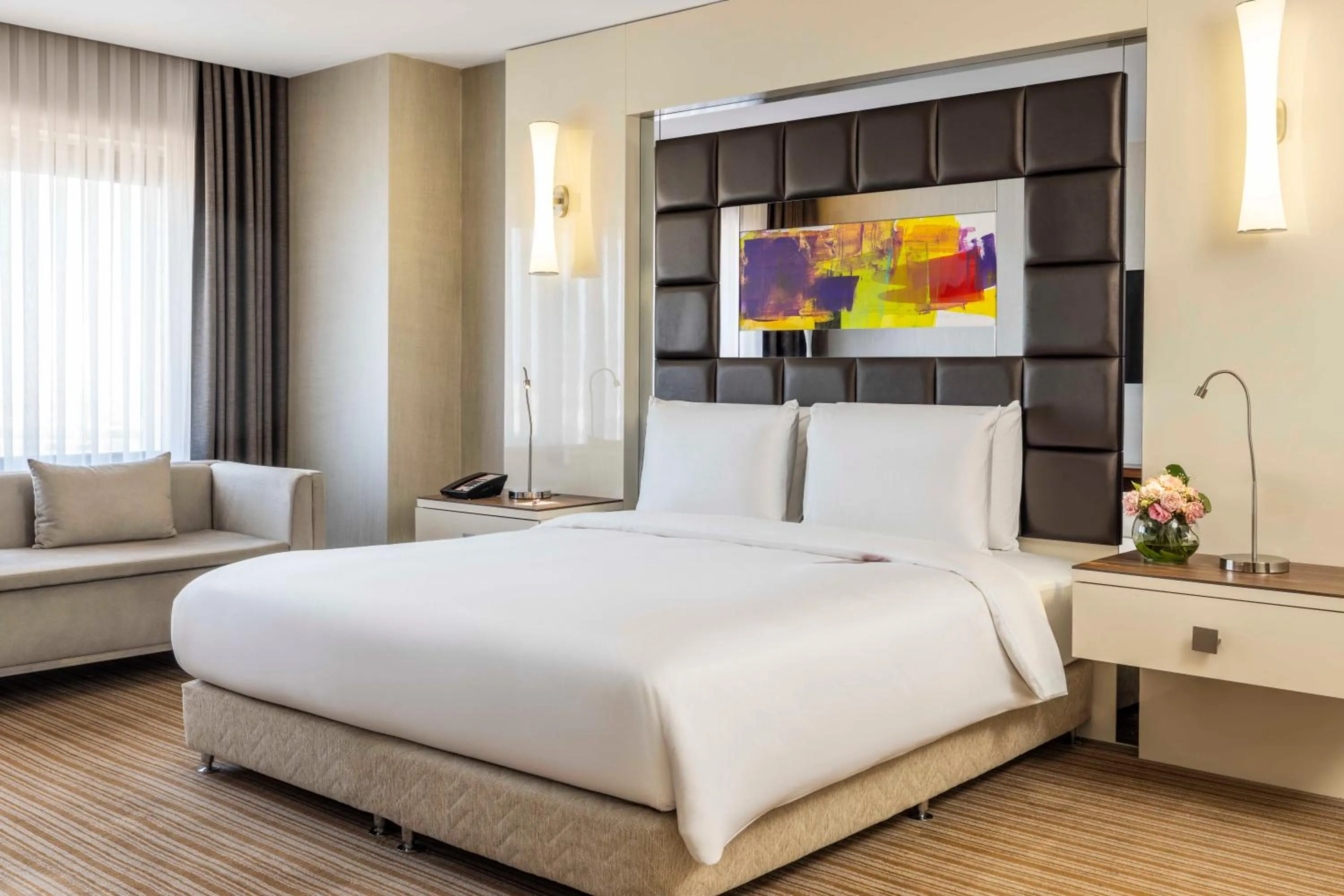 Bedroom, Bed in Ramada Plaza By Wyndham Istanbul Tekstilkent