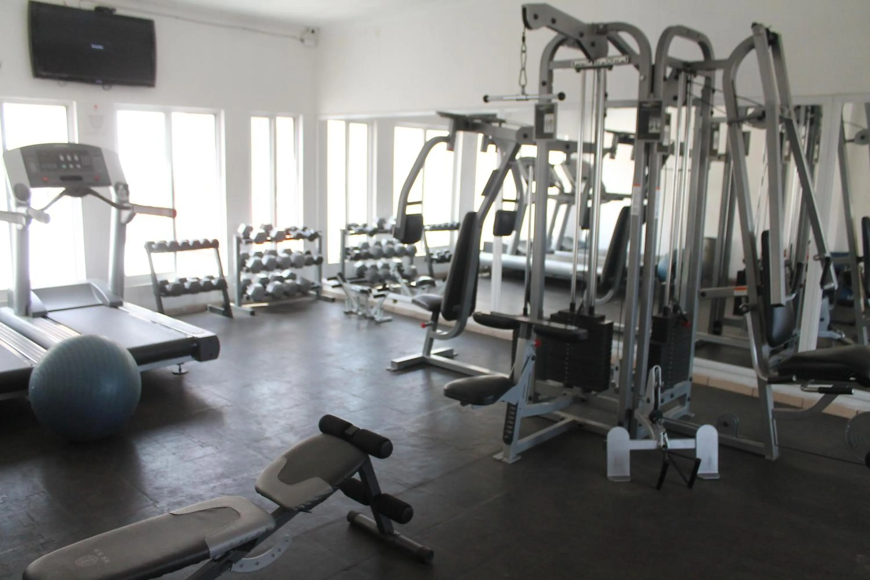Fitness centre/facilities in Hotel Rincon Real Suites