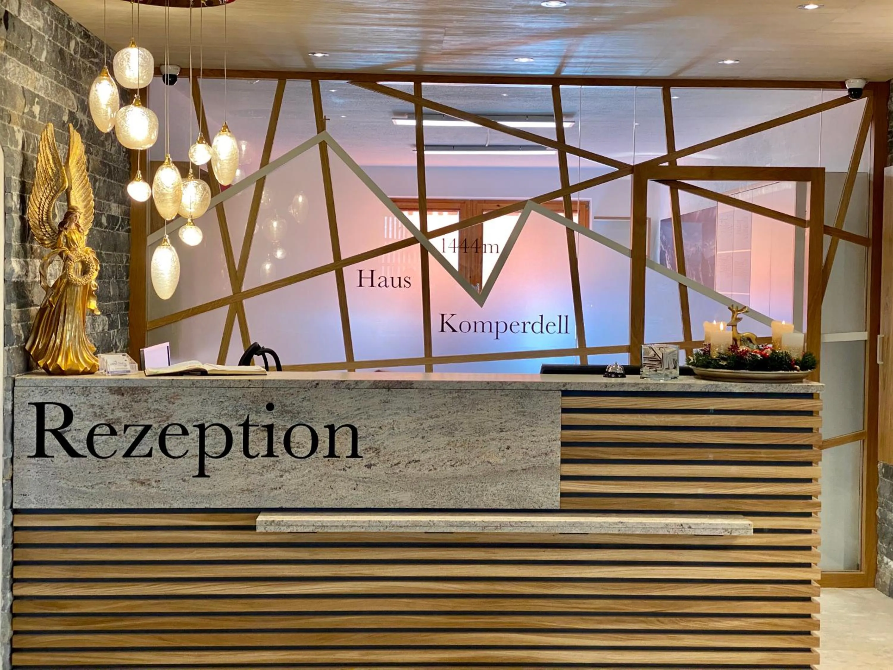 Facade/entrance in Hotel Komperdell