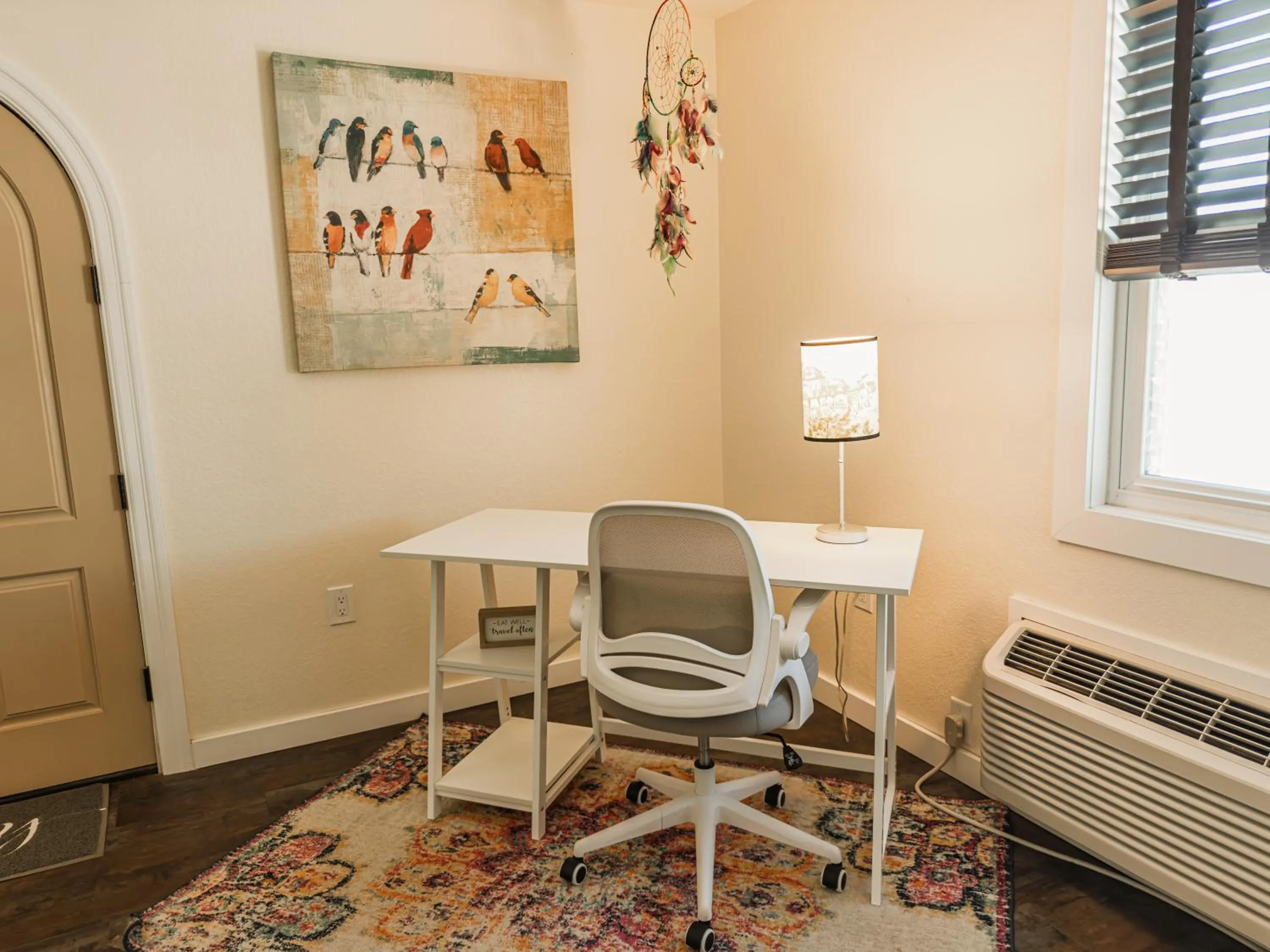 Seating area in EO Bungalows, Black Hills