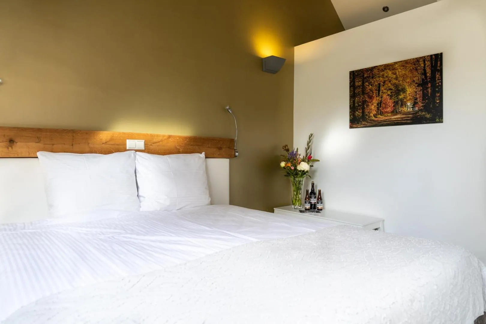 Bed in Beerze Brouwerij Hotel