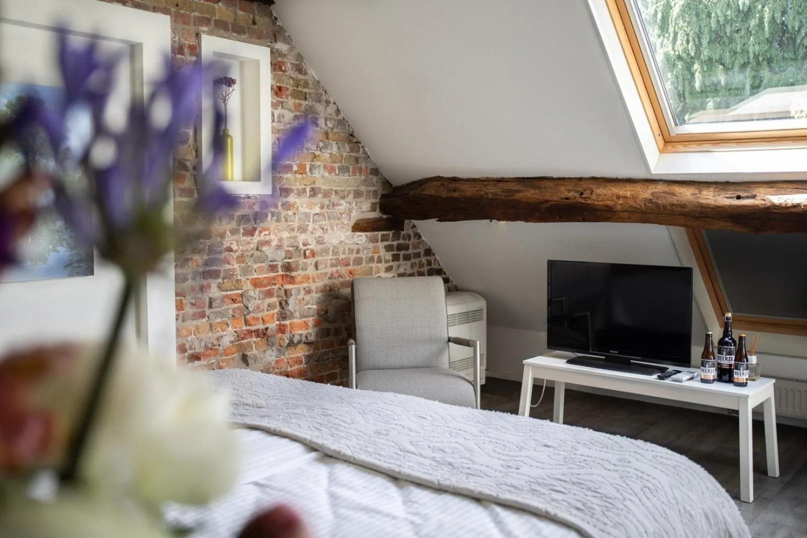 Bed in Beerze Brouwerij Hotel