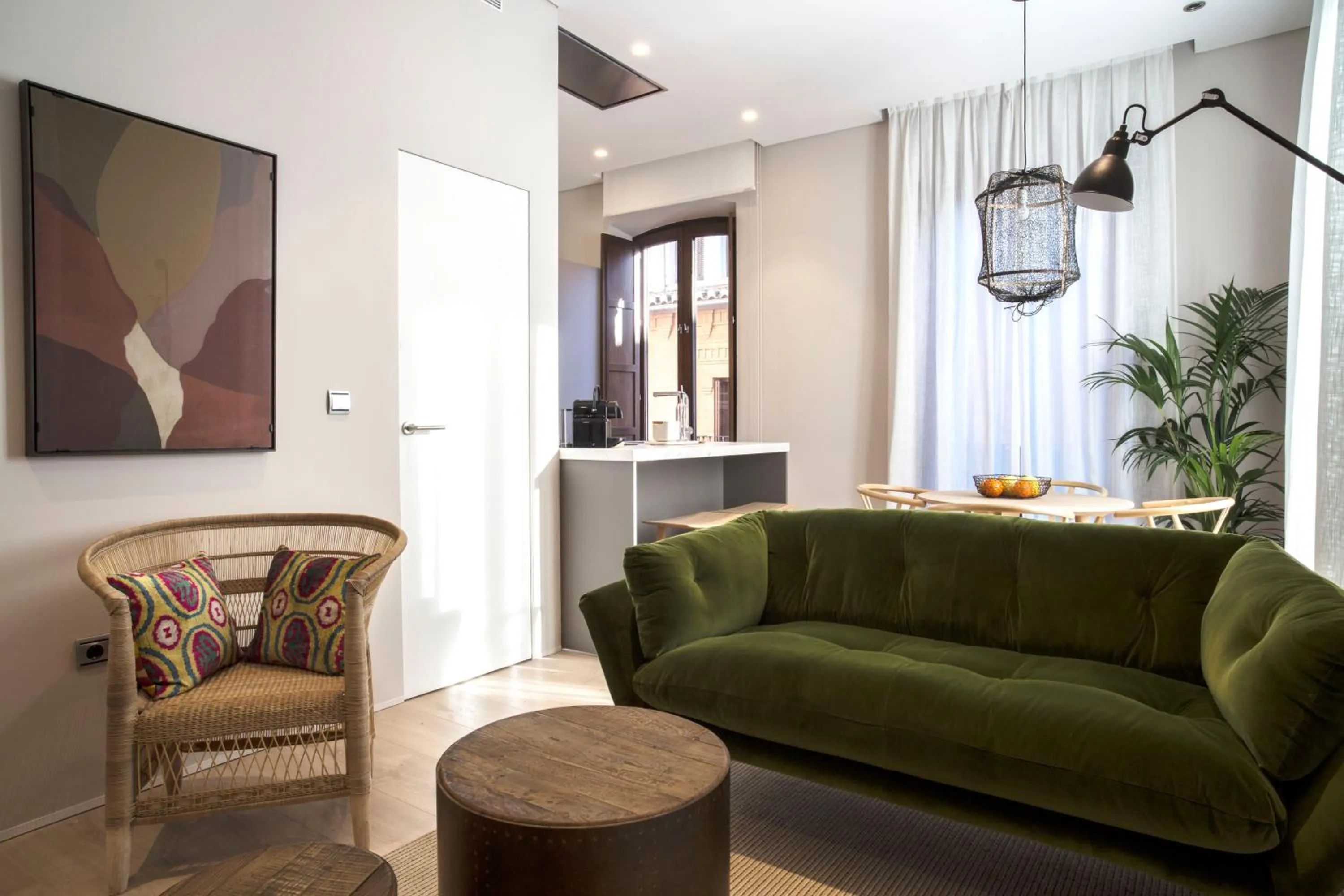 Living room in U-Sense Granada Catedral