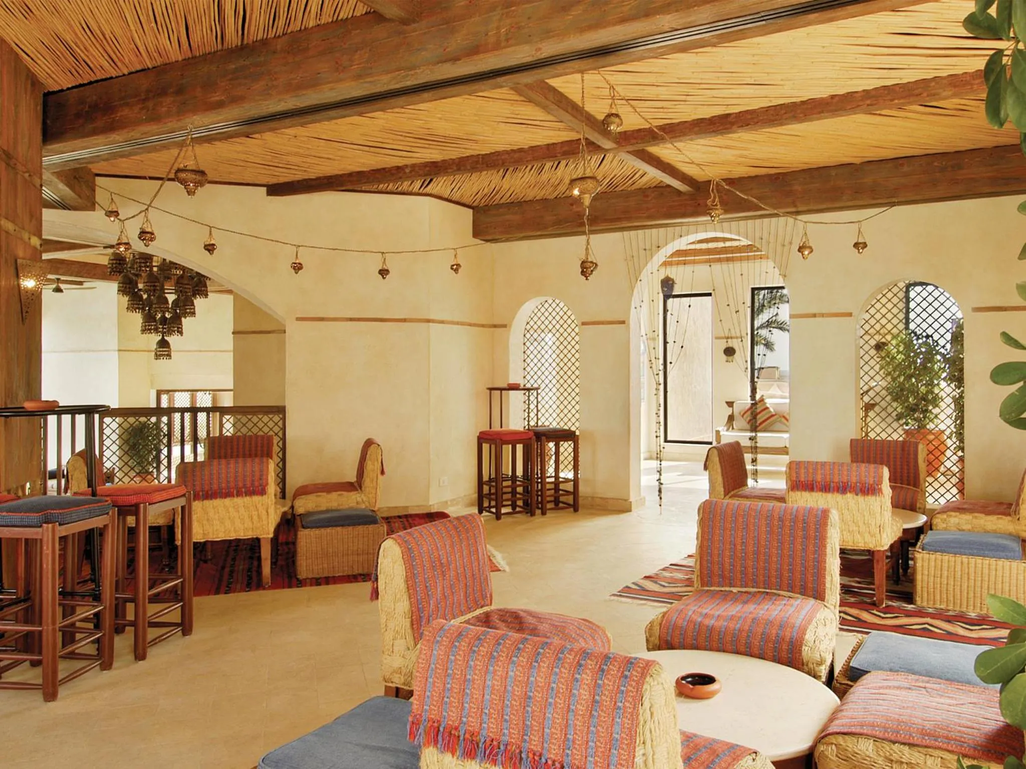 Lounge or bar in Marina Lodge at Port Ghalib