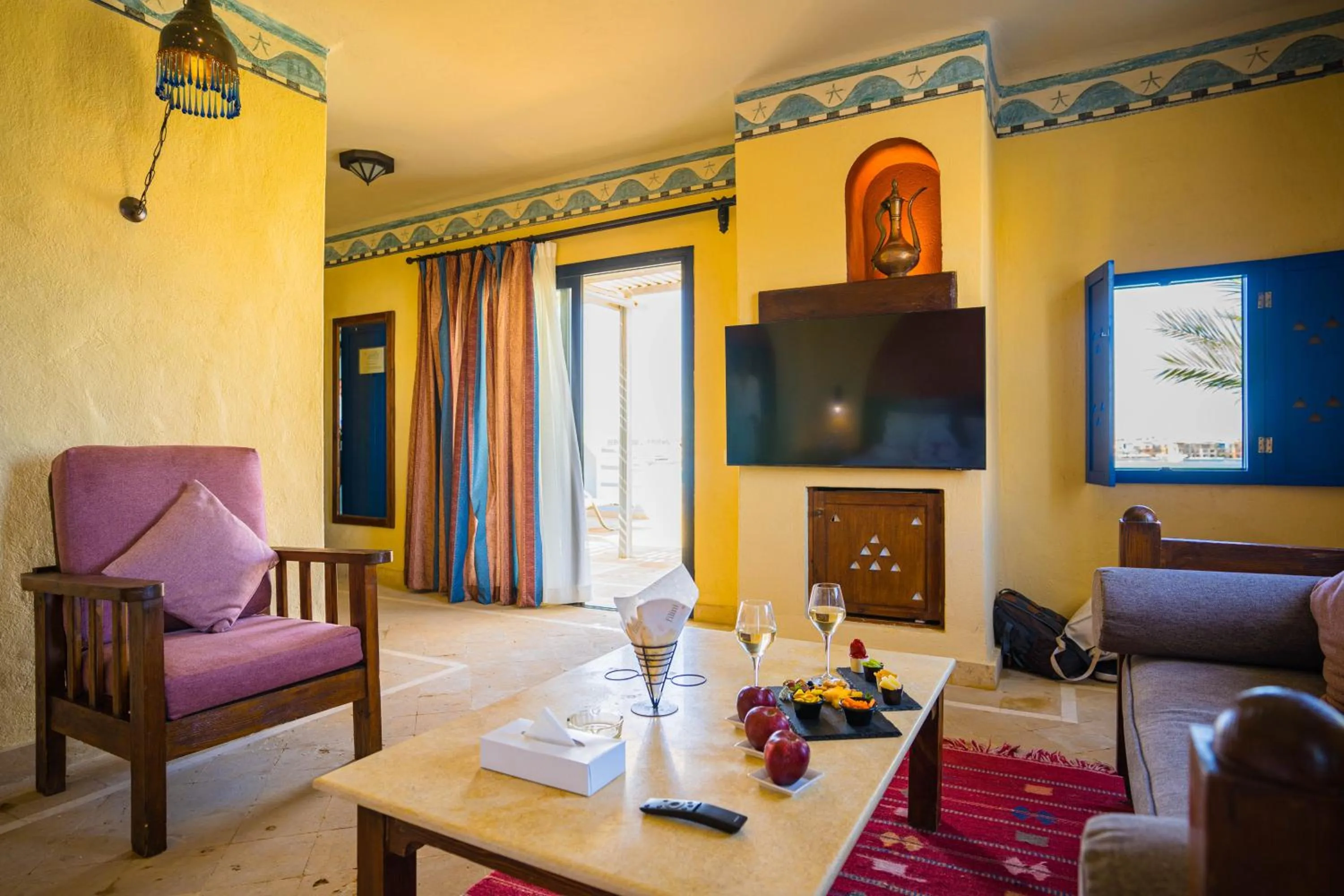 TV and multimedia in Marina Lodge at Port Ghalib