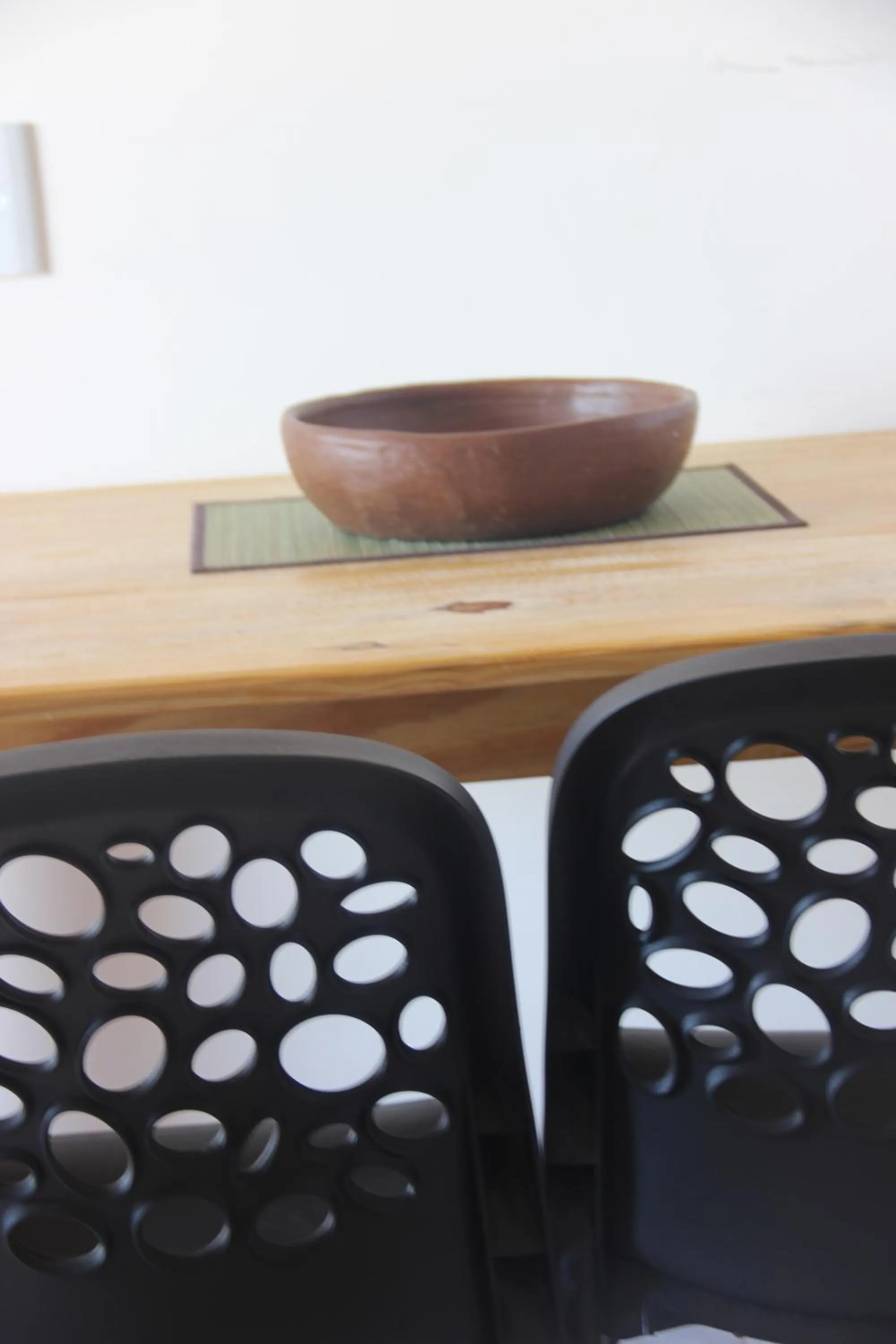 Dining area in Flat's Portal do Sol-SMG