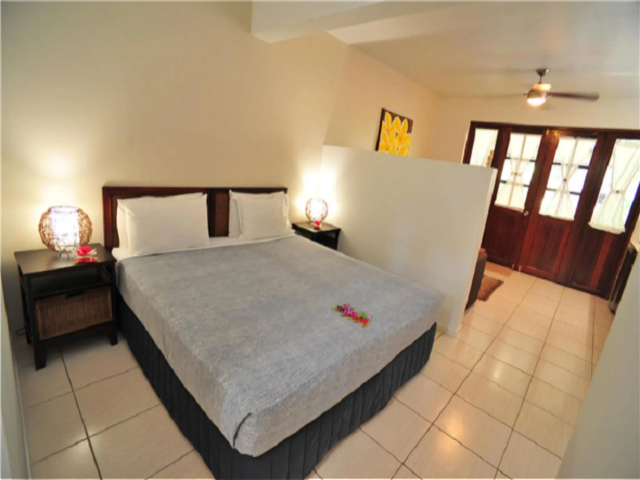 Bedroom, Bed in MG Cocomo Resort Vanuatu