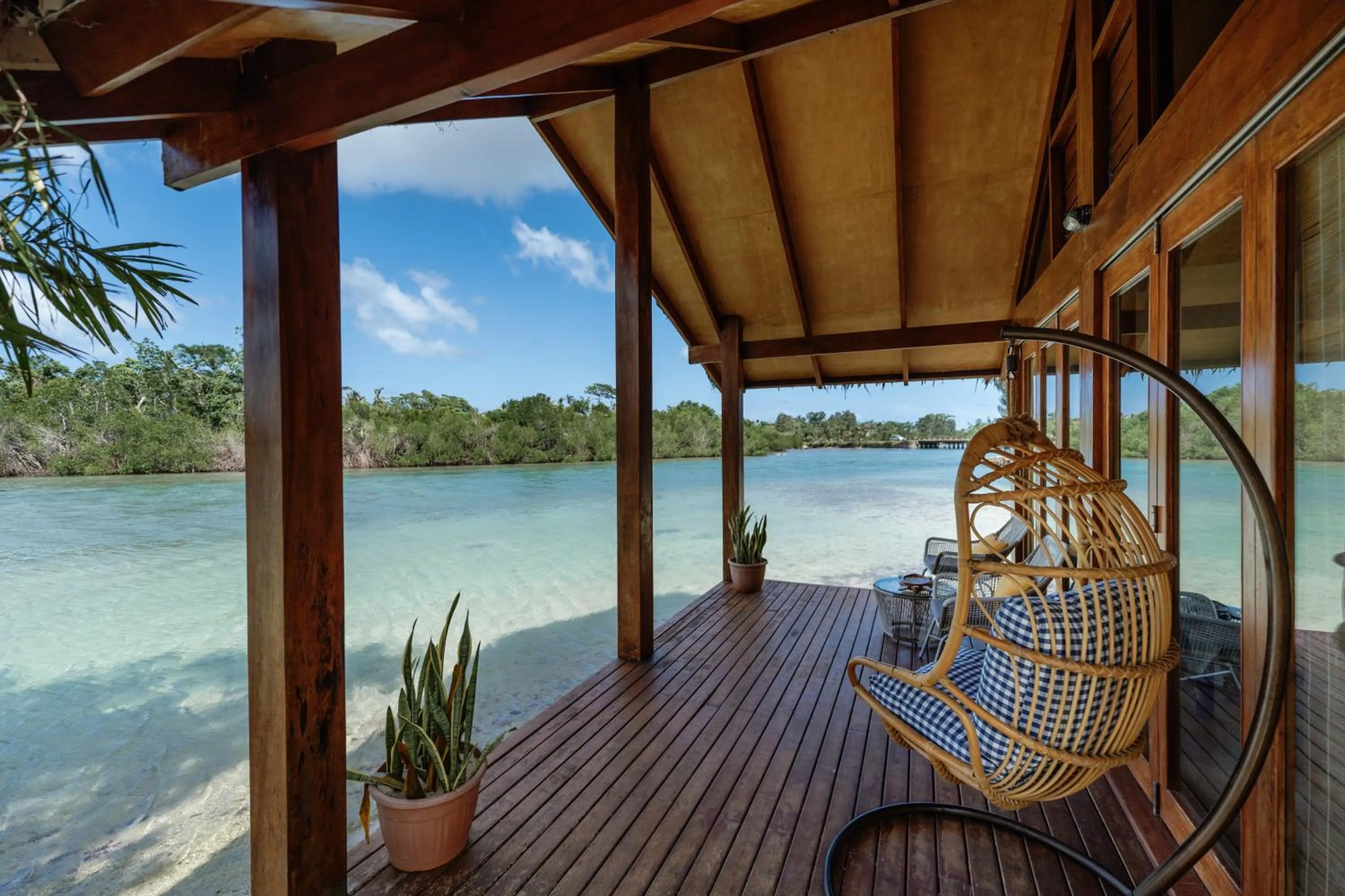 Patio in MG Cocomo Resort Vanuatu