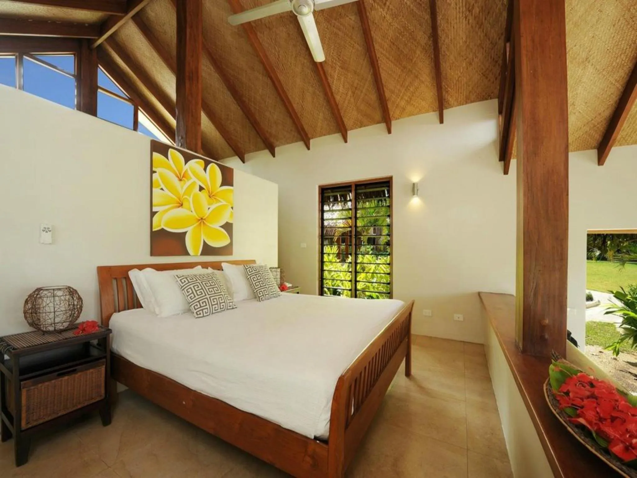 Bedroom, Bed in MG Cocomo Resort Vanuatu