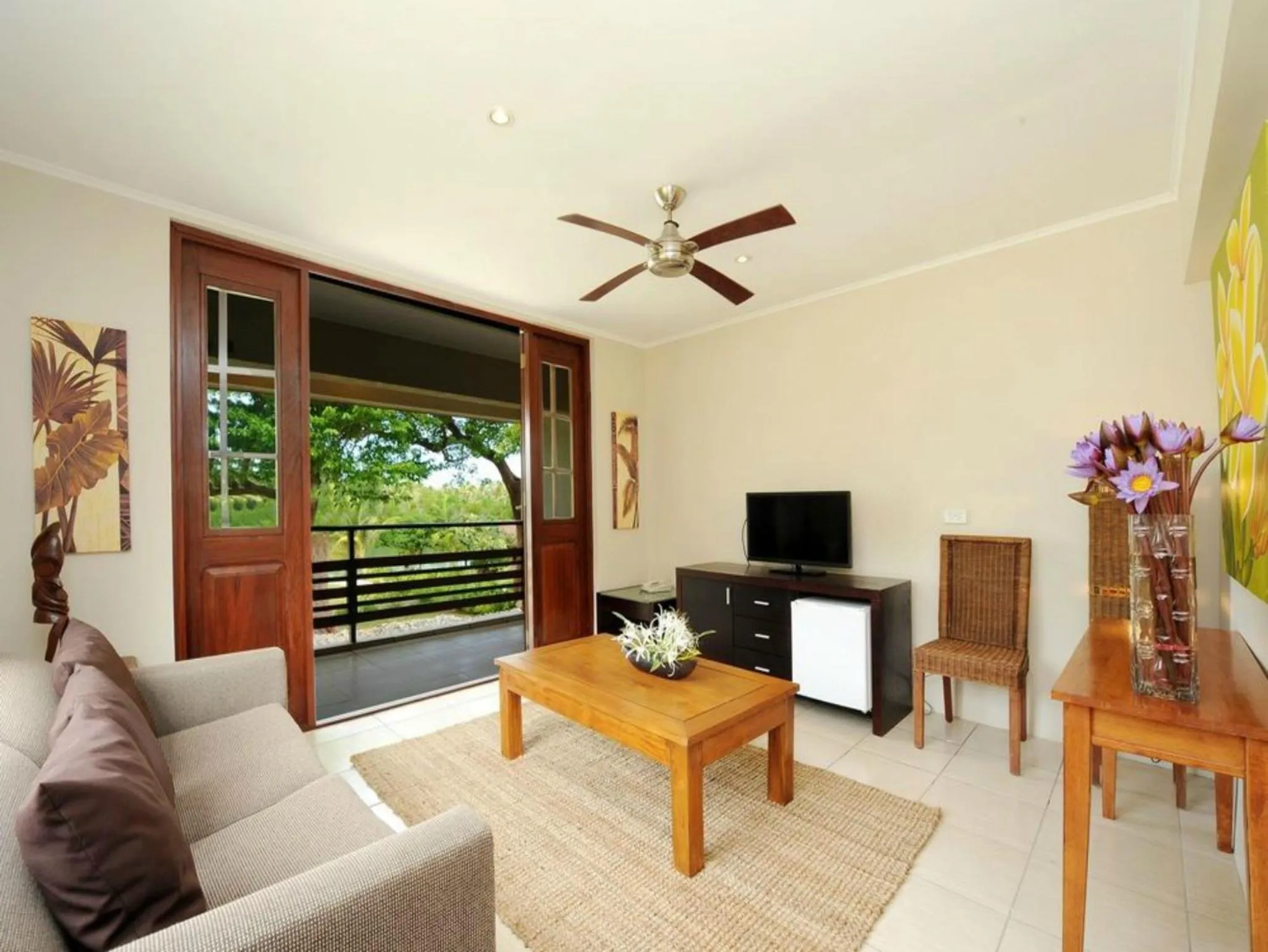 Living room in MG Cocomo Resort Vanuatu