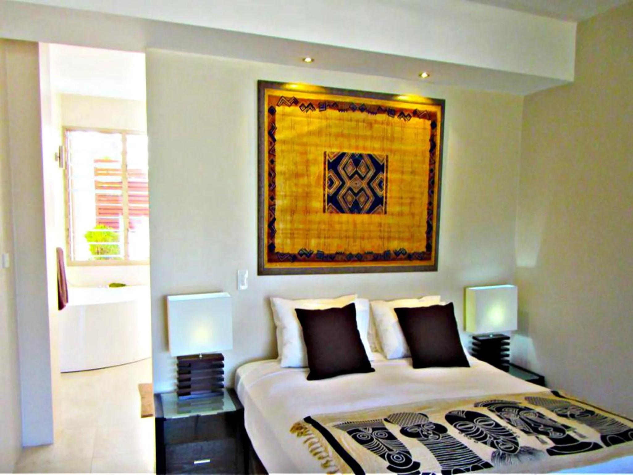 Bedroom, Bed in MG Cocomo Resort Vanuatu