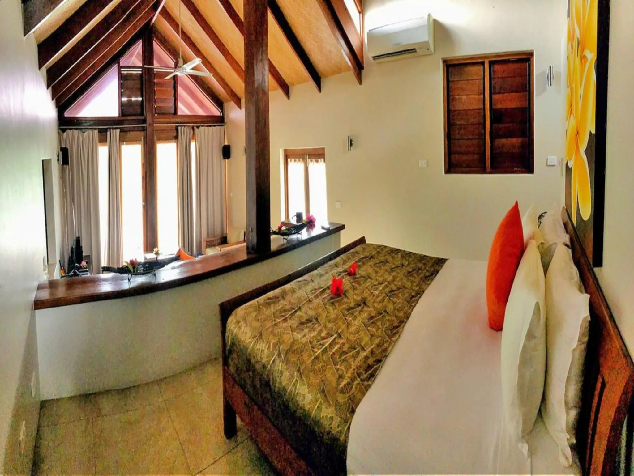 Bedroom, Bed in MG Cocomo Resort Vanuatu
