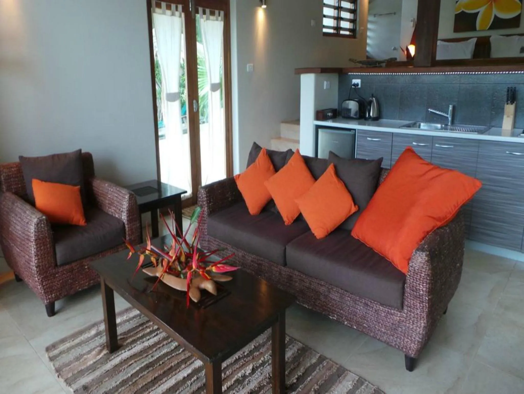 Kitchen or kitchenette in MG Cocomo Resort Vanuatu