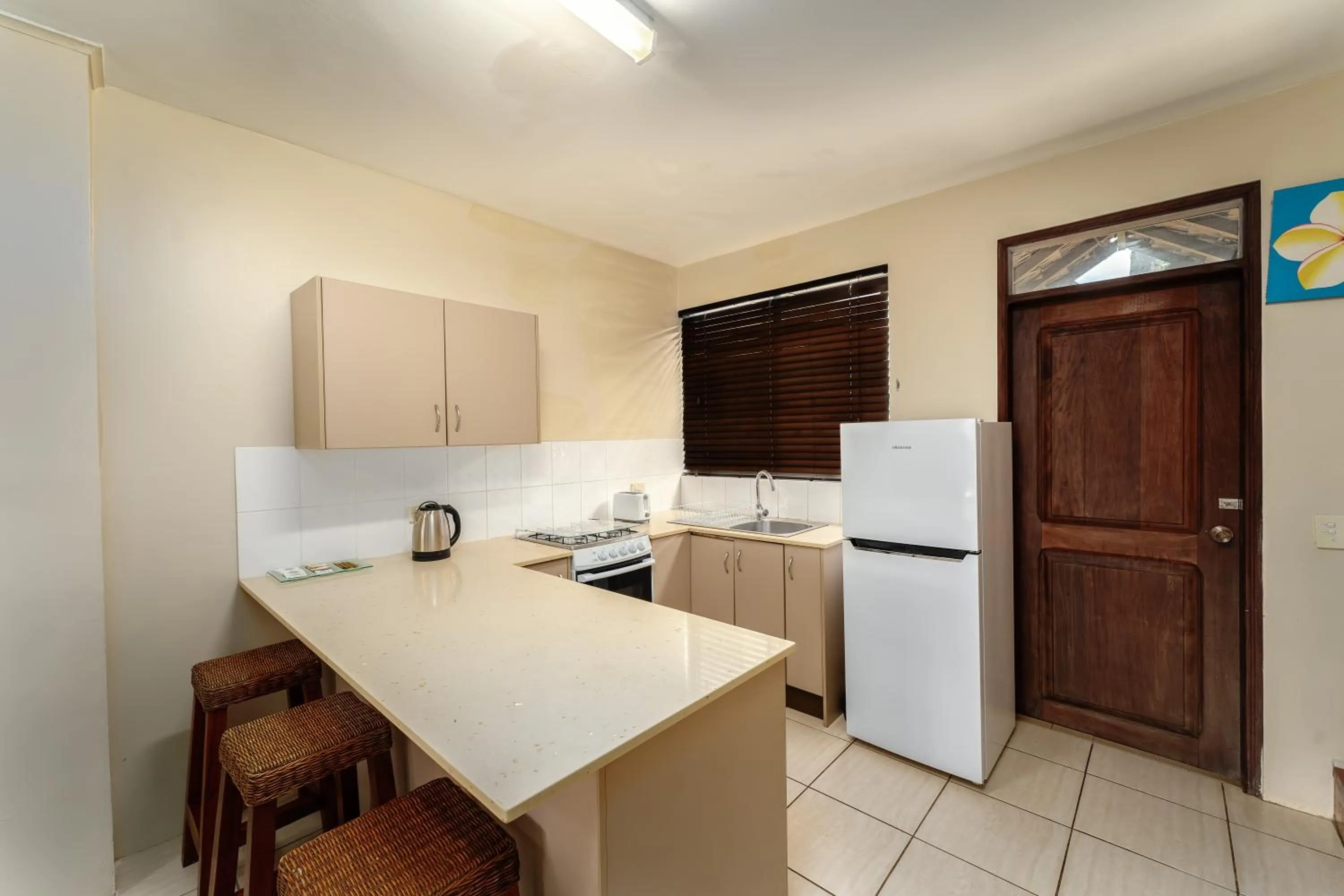 kitchen in MG Cocomo Resort Vanuatu