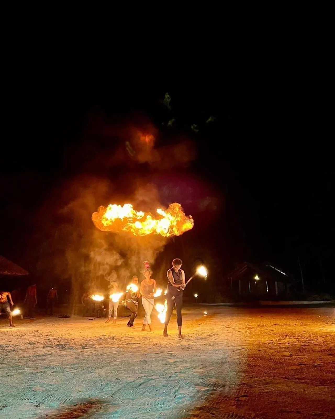 Evening entertainment in MG Cocomo Resort Vanuatu