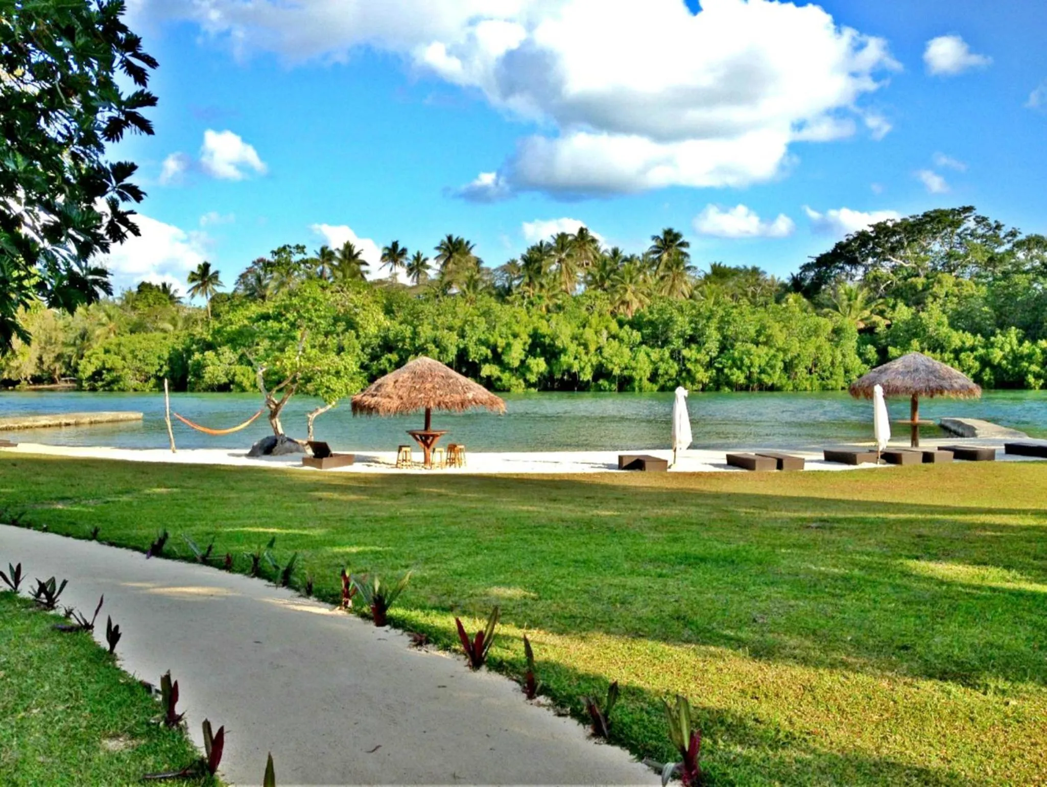 Garden in MG Cocomo Resort Vanuatu