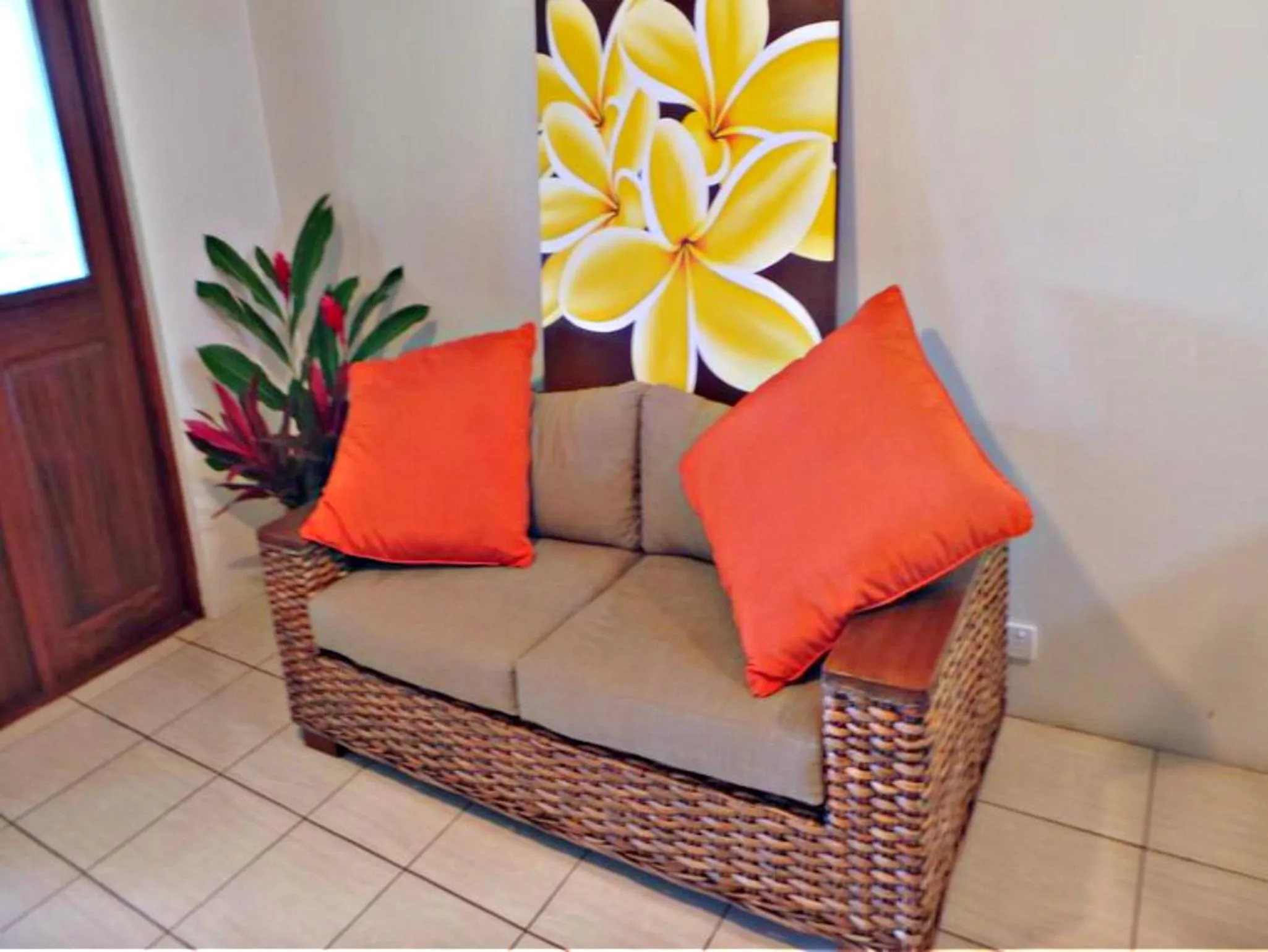 Living room in MG Cocomo Resort Vanuatu