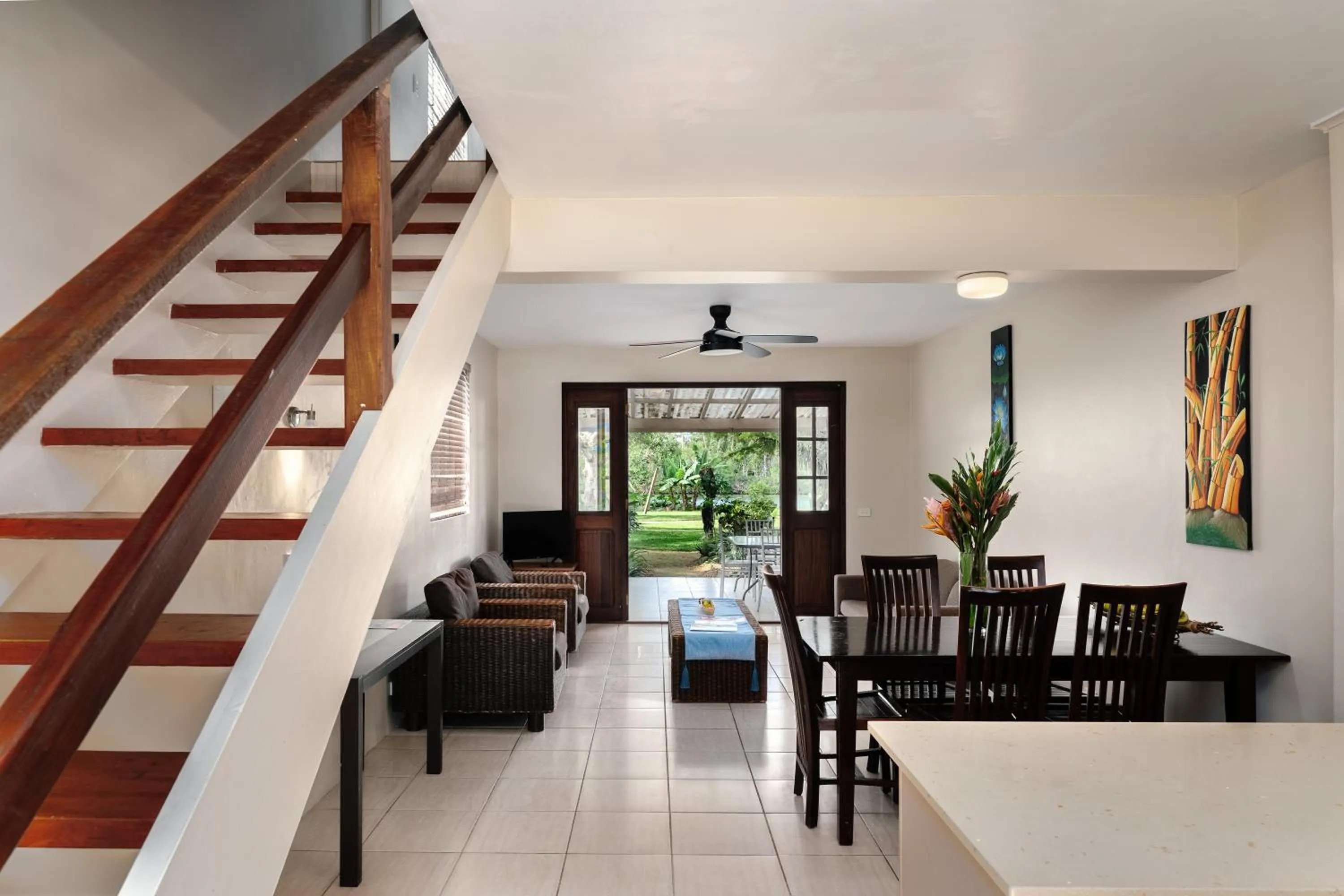 Living room in MG Cocomo Resort Vanuatu