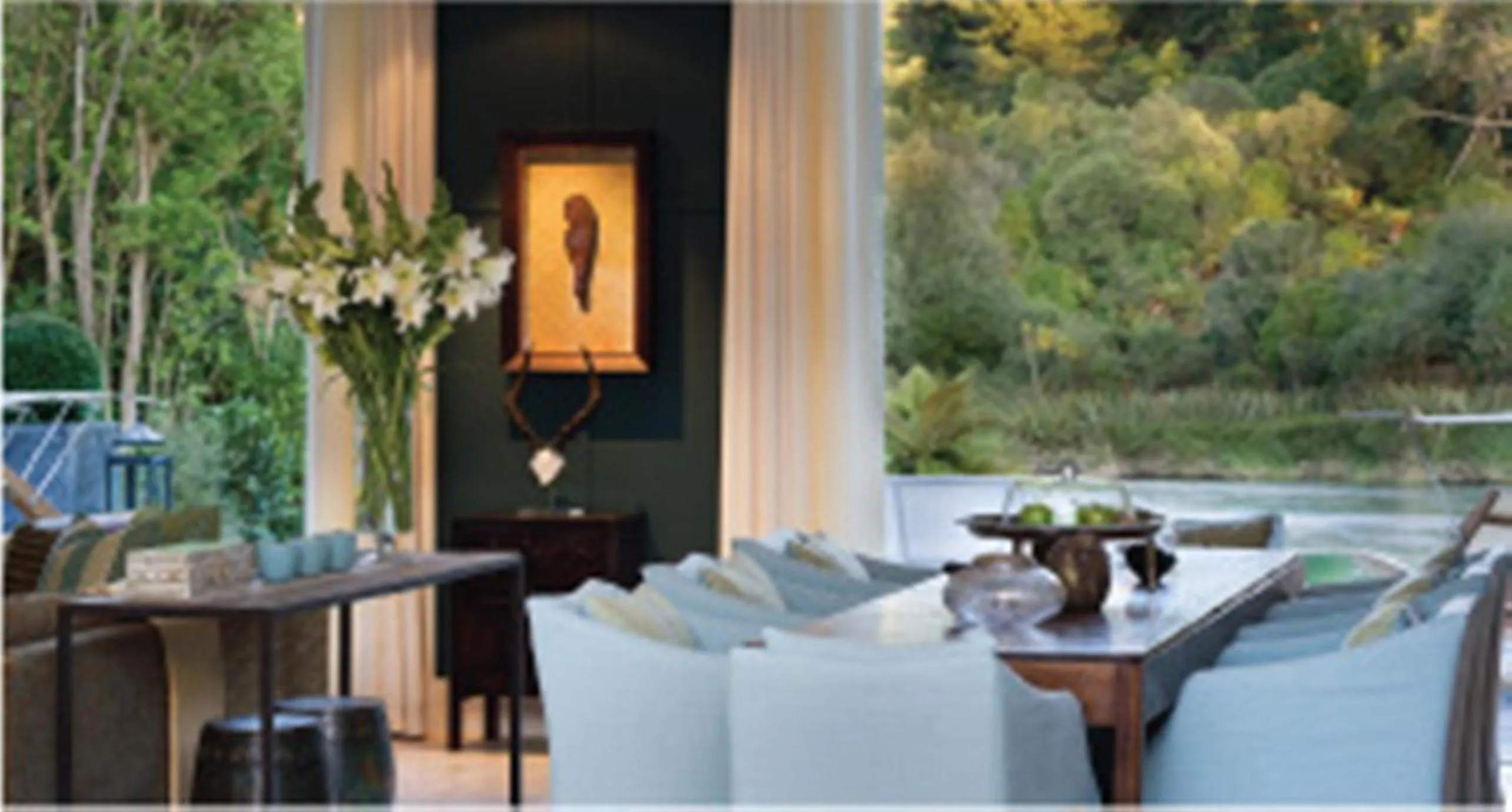 Dining area in Huka Lodge