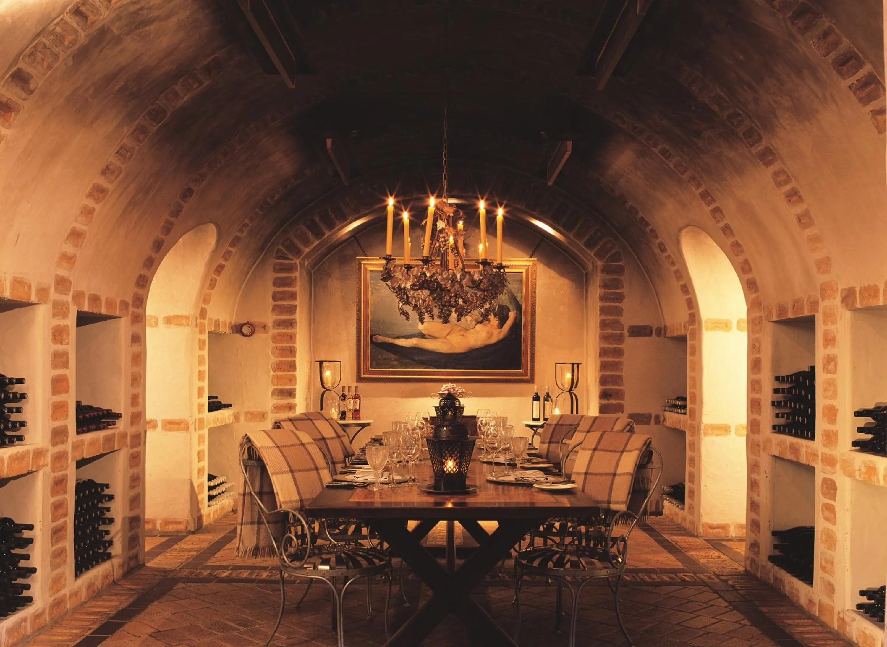 Dining area in Huka Lodge