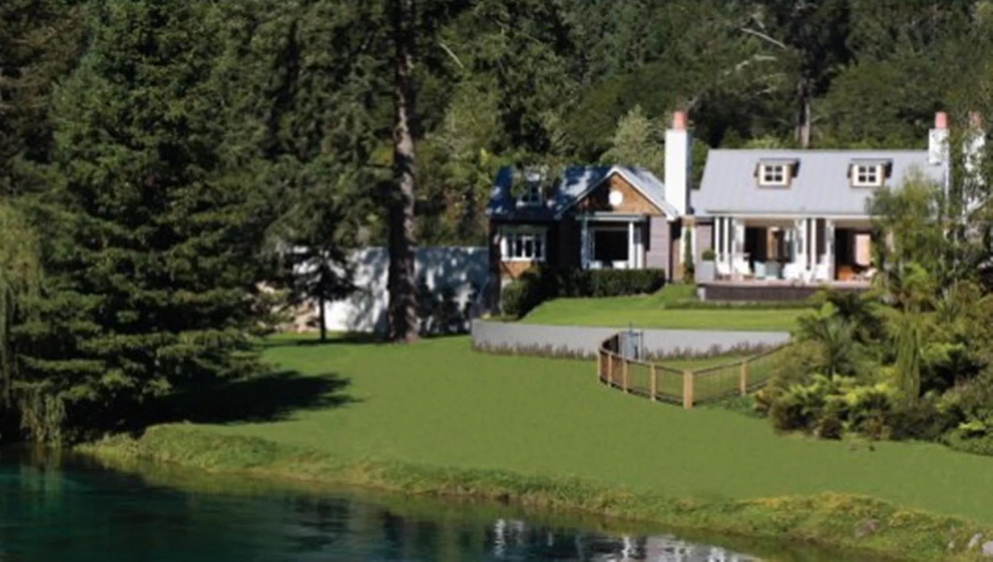 Property building in Huka Lodge