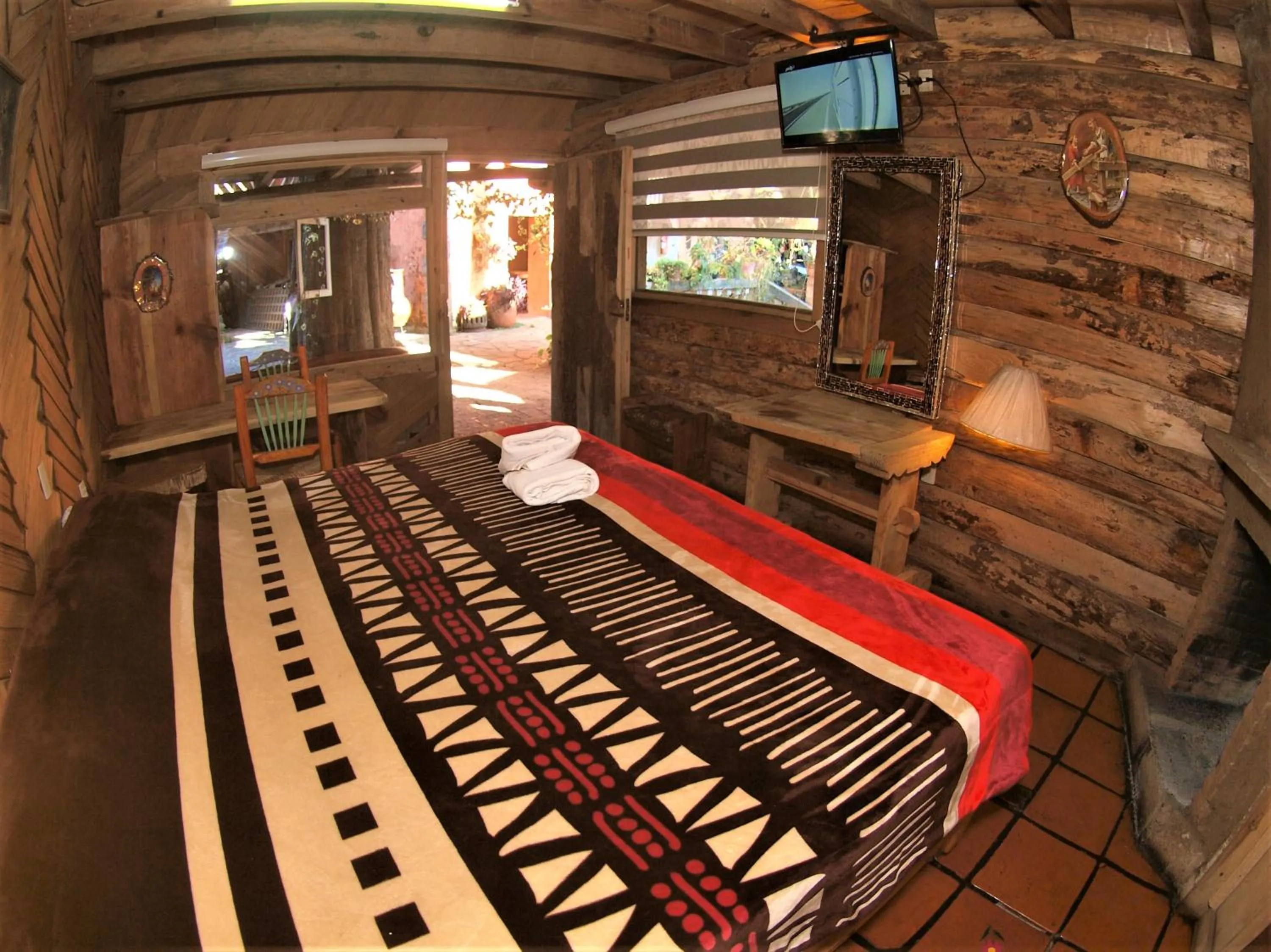 Bedroom in Hotel Cabaña Los Ruiseñores