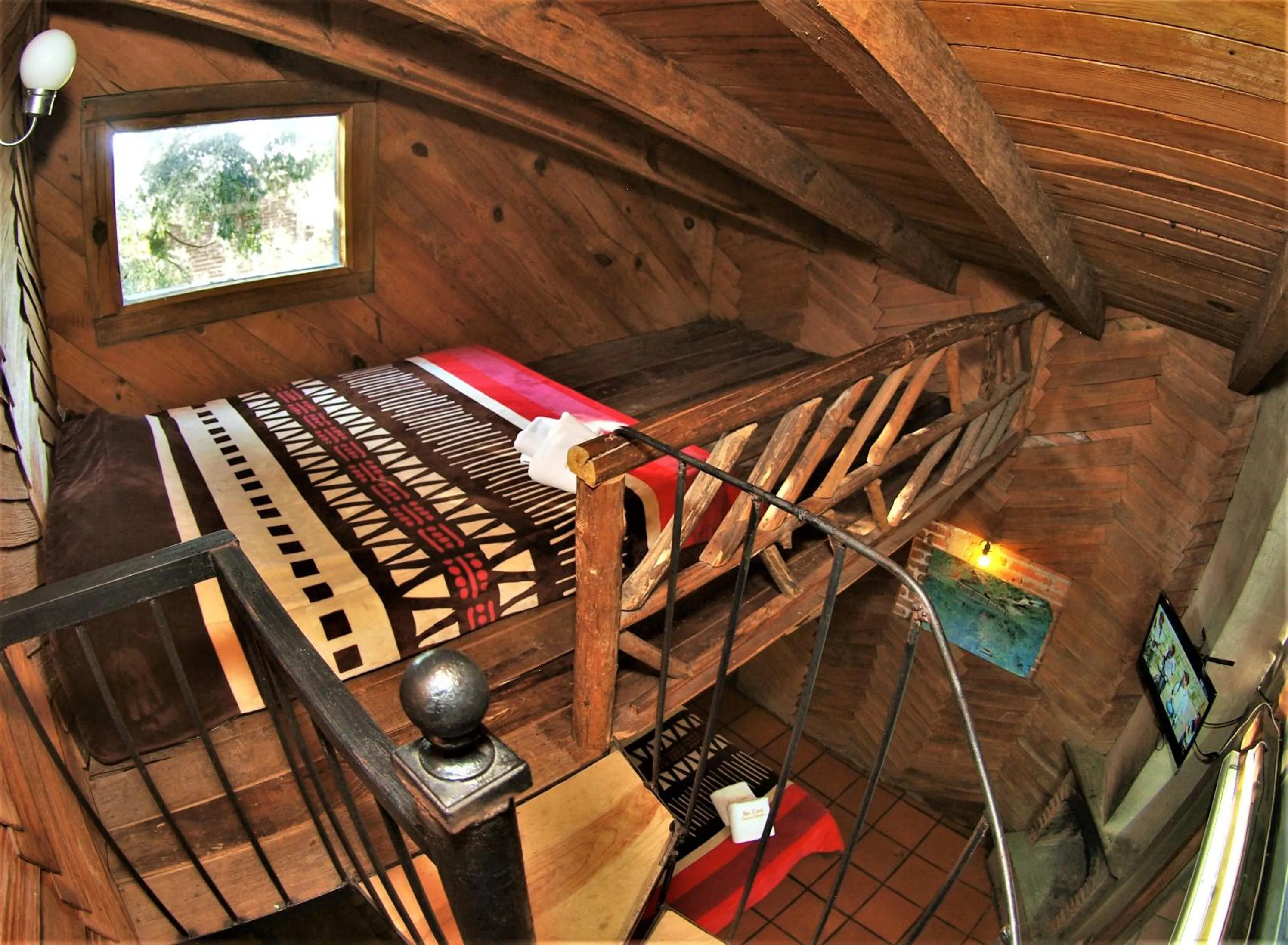 Bedroom in Hotel Cabaña Los Ruiseñores