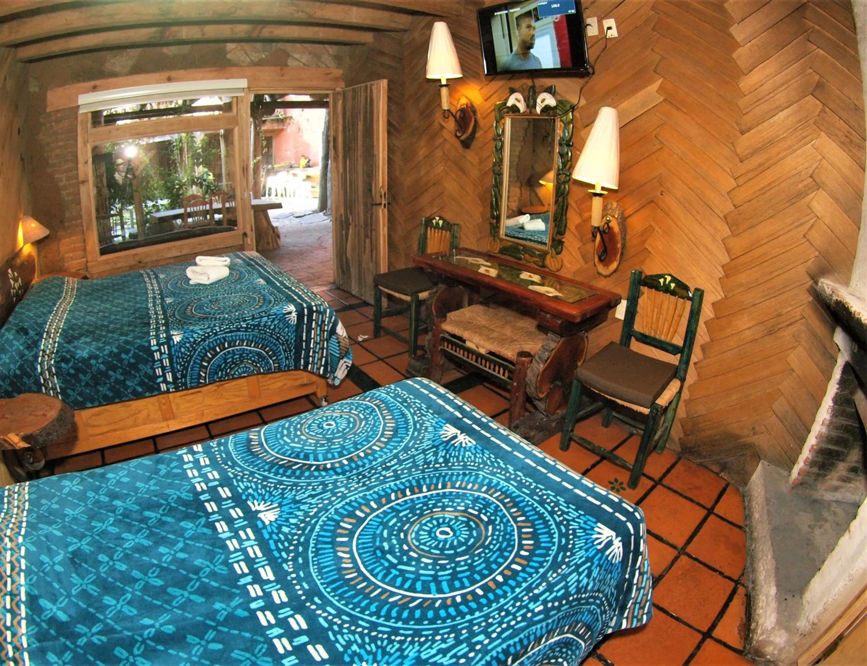 Photo of the whole room, Bed in Hotel Cabaña Los Ruiseñores