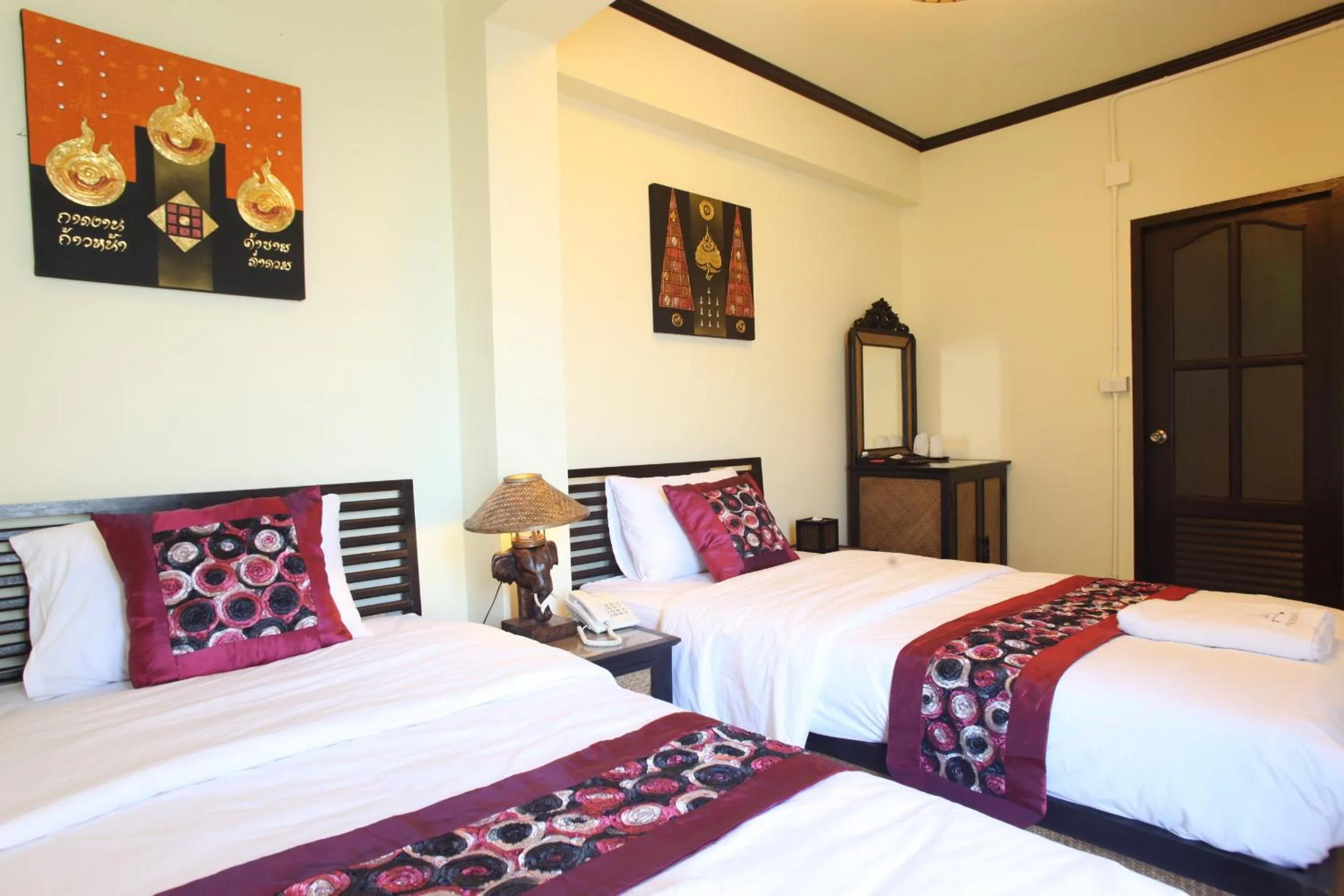 Bedroom, Bed in Kongkam House