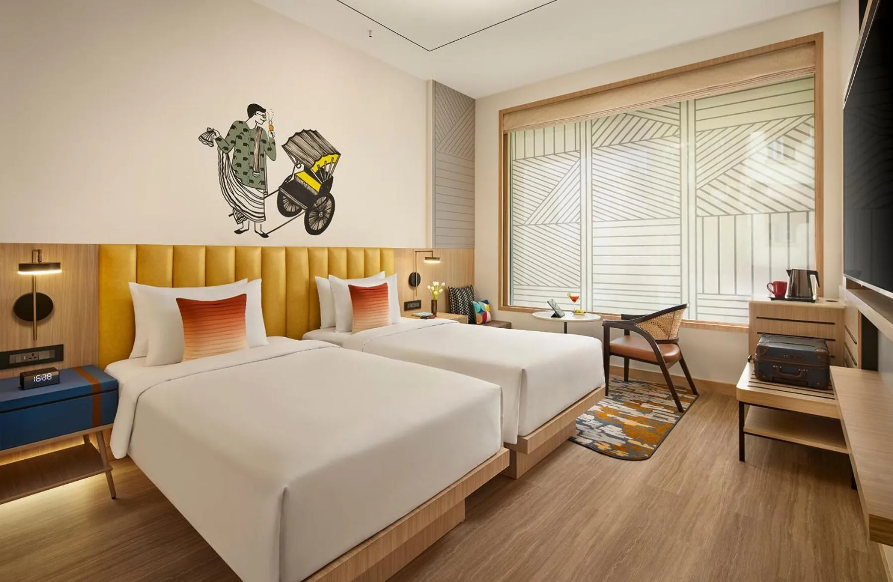 Bed in Hyatt Centric Ballygunge Kolkata