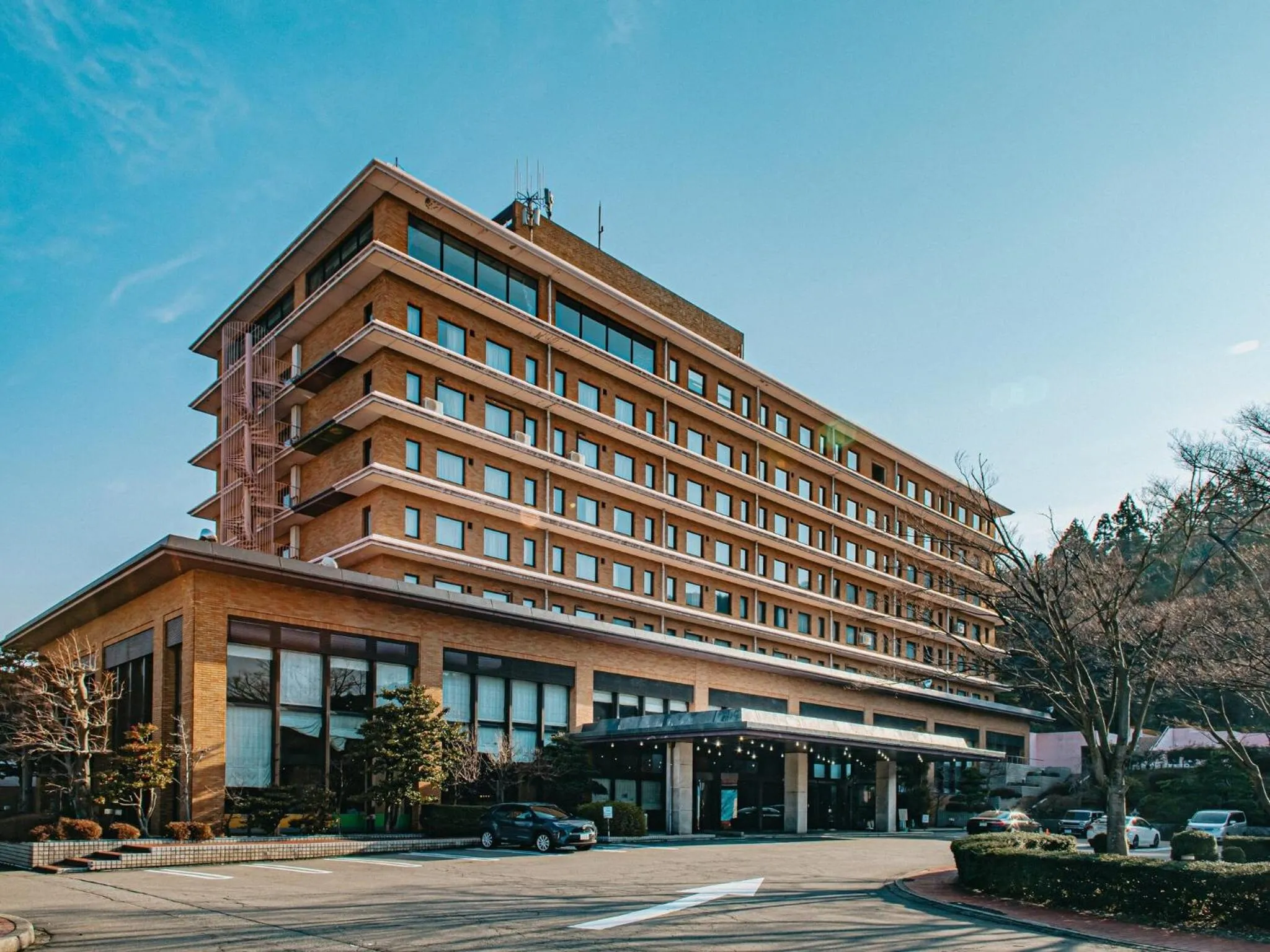 Property building in Kanazawa Kokusai Hotel
