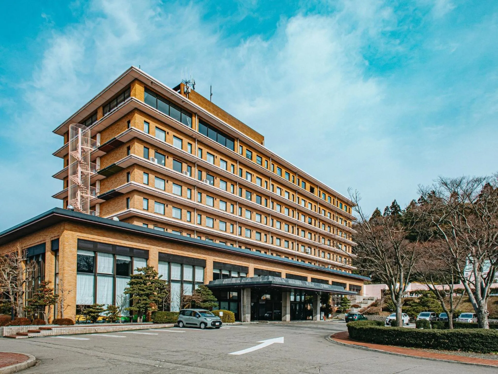 Property building in Kanazawa Kokusai Hotel