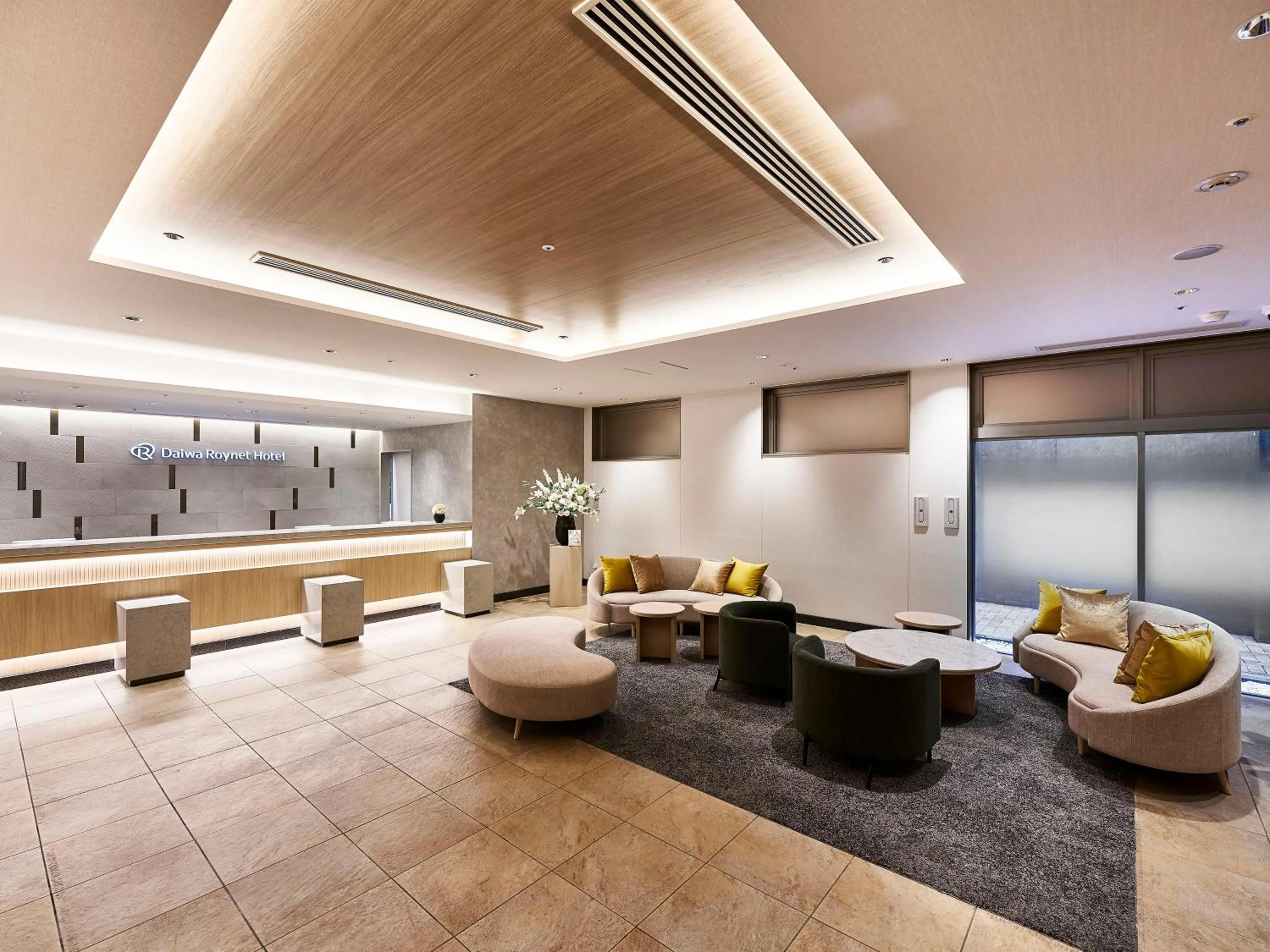 Lobby or reception in Daiwa Roynet Hotel Gifu